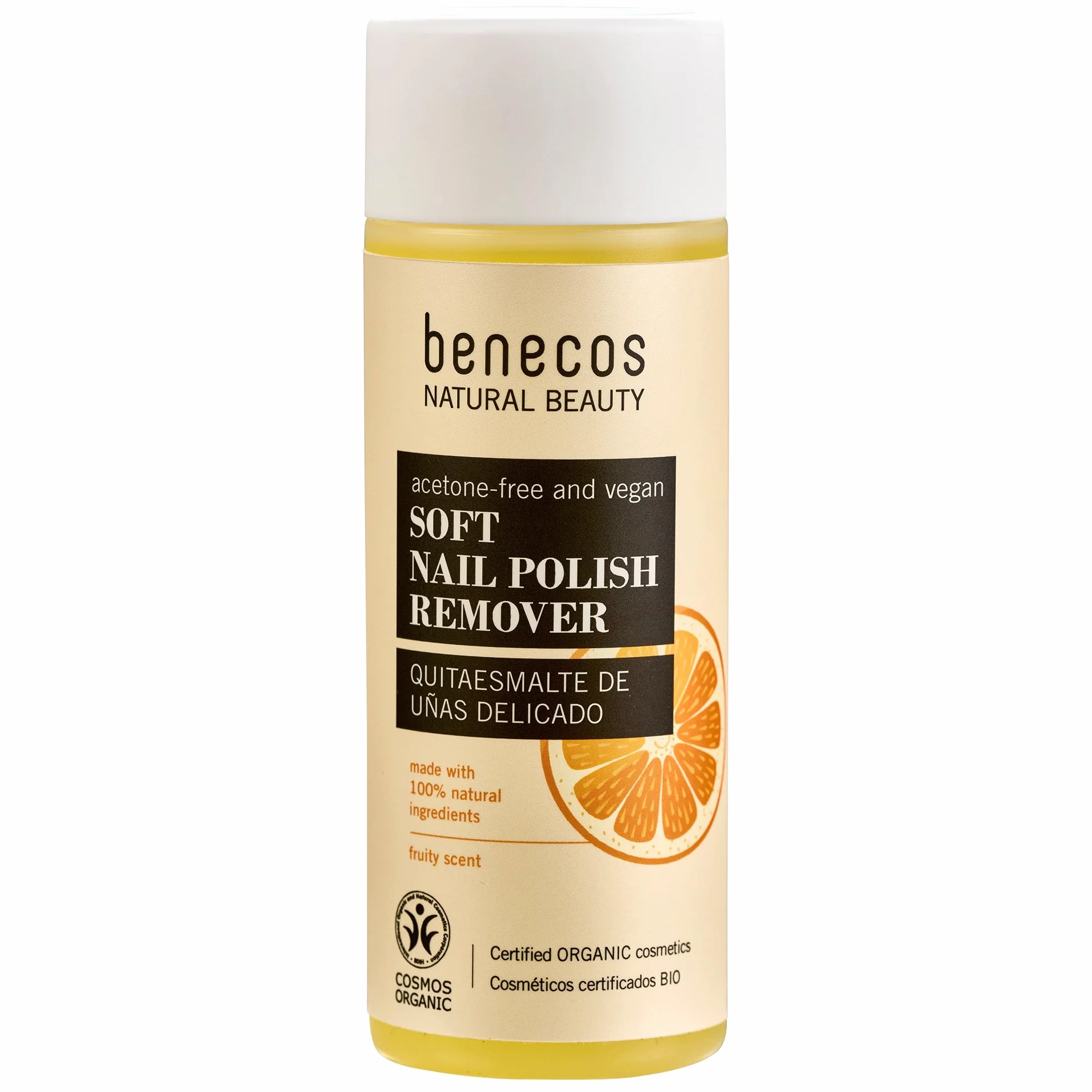 benecos - Naturalne Kosmetyki - zmywacz do paznokci - organiczny olej muszli organowych & organiczny olejek lawendowy - wegański - 125ml
