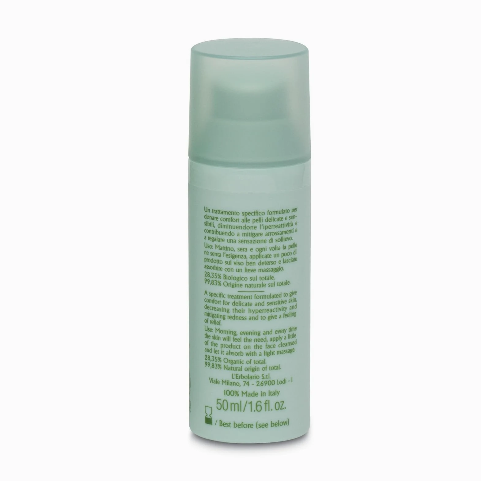L'Erbolario DELICALMA 24-godzinny krem do twarzy, 1 opakowanie (1 x 50 ml)