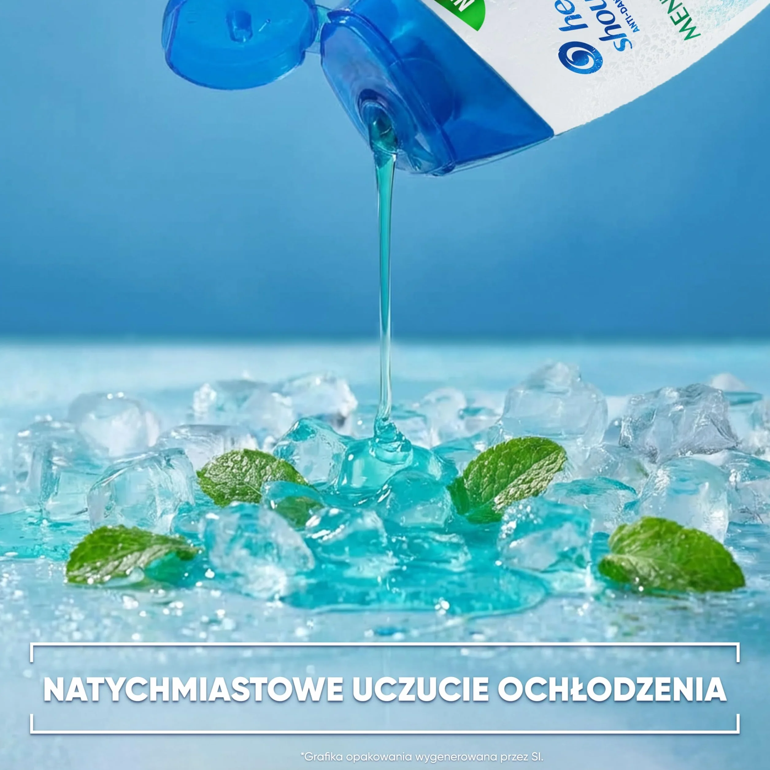 Head & Shoulders Menthol Fresh szampon przeciwłupieżowy 400 ml-zwalcza łupież, swędzenie i nadmiar sebum, nawet do 100% ochrony przed łupieżem,skuteczność potwierdzona klinicznie, z efektem chłodzenia