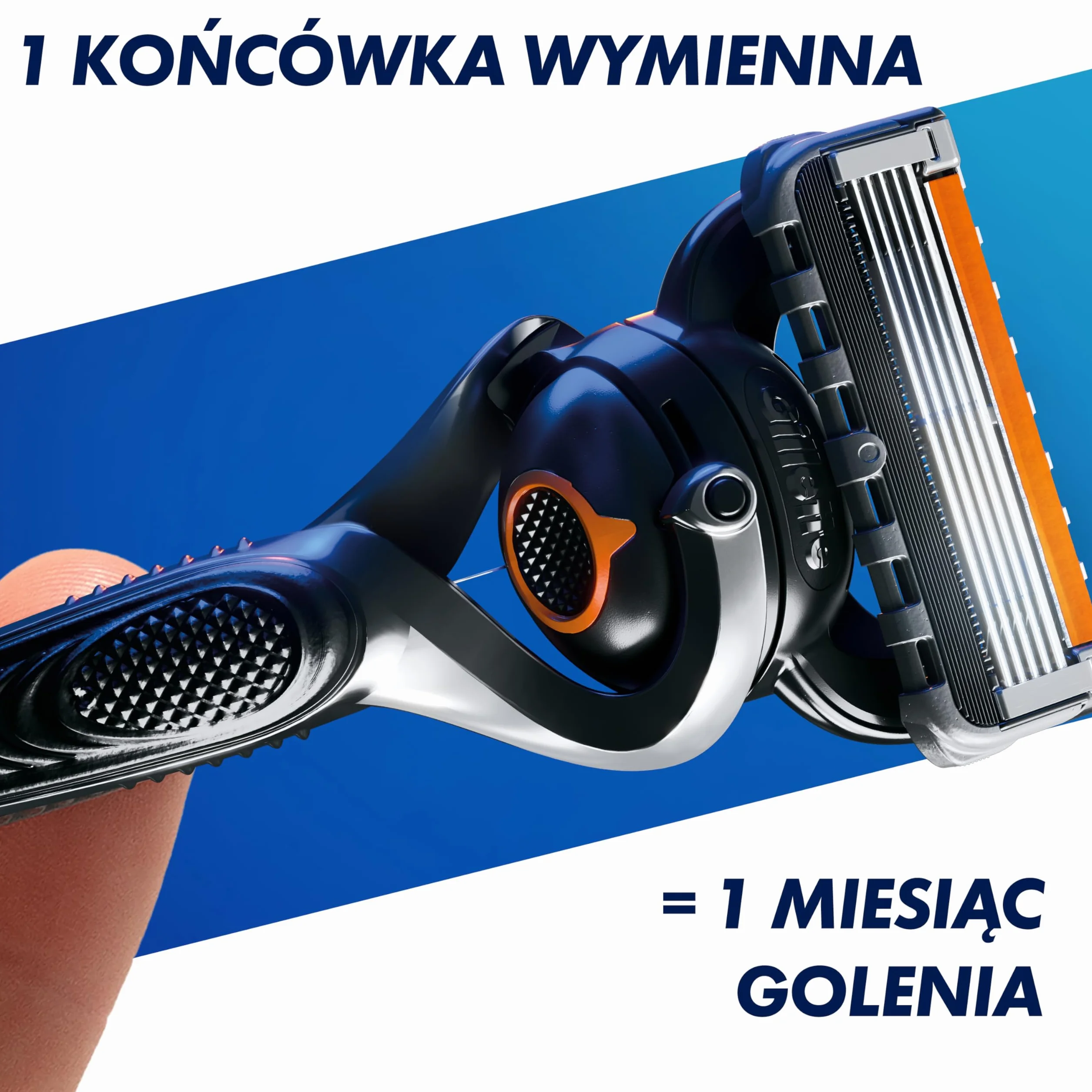 Gillette ProGlide Ostrza wymienne do maszynki do golenia dla mężczyzn, 8 ostrza wymienne, Stworzona z myślą o dokładnym goleniu, z paskiem Lubrastrip