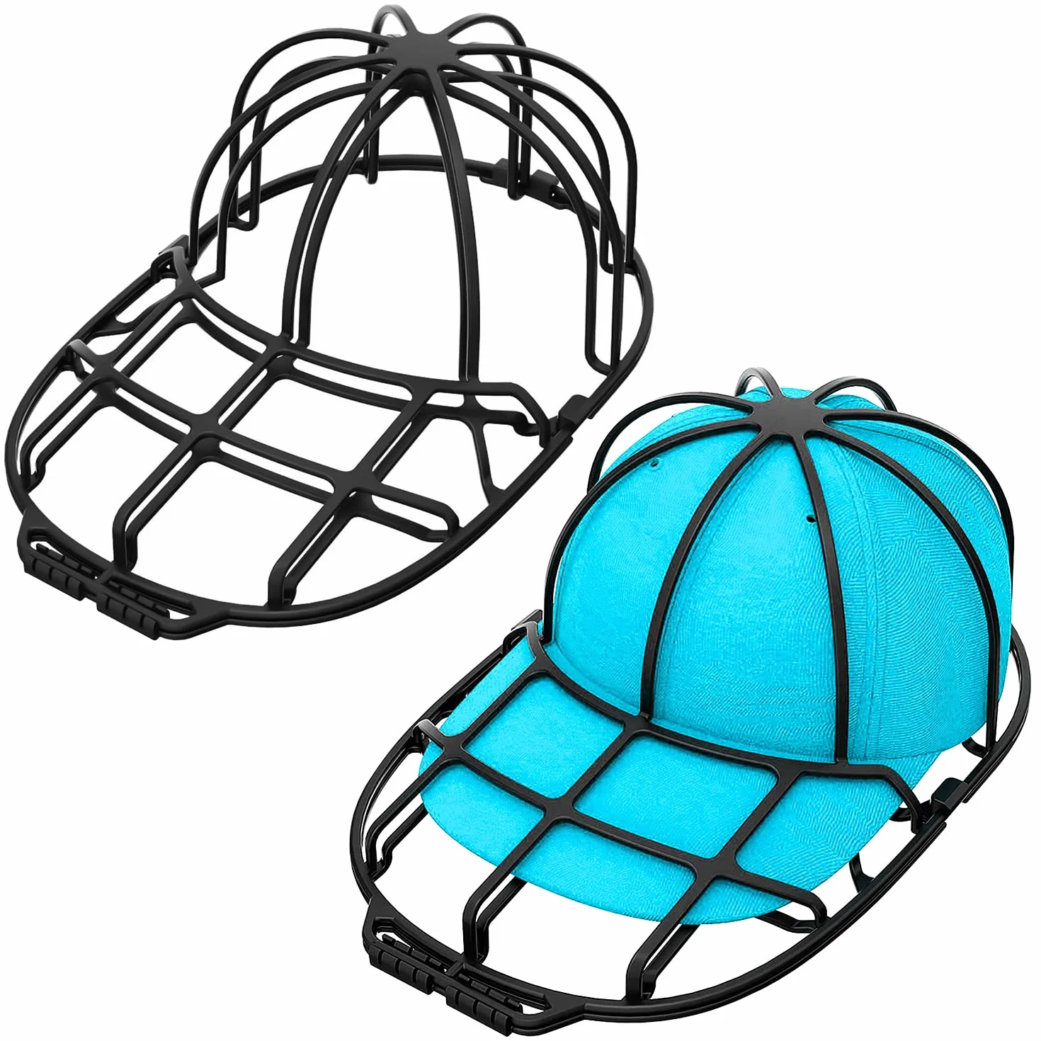 Forma do prania czapek baseballowych, 2 sztuki, stojak do prania