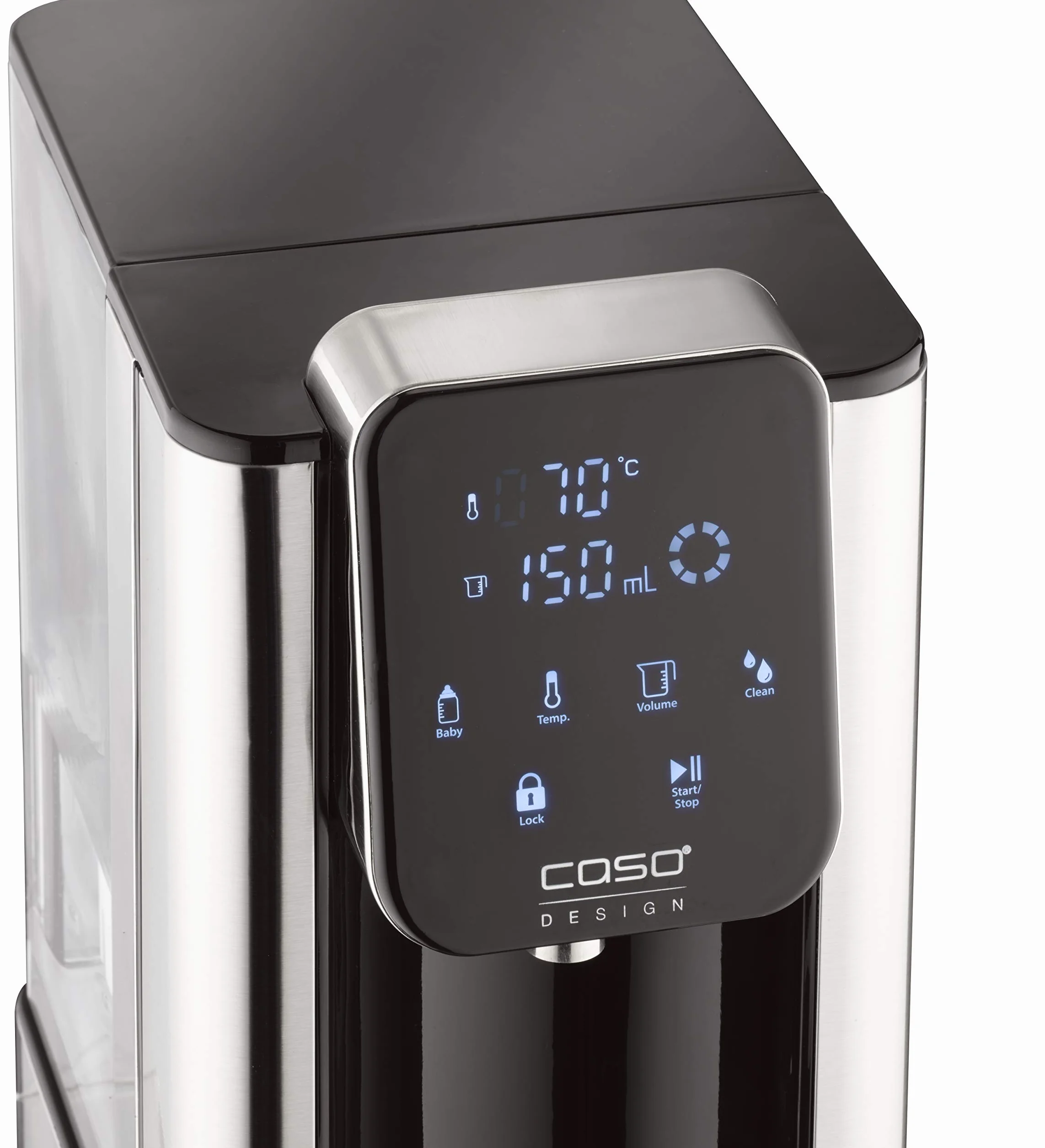 Caso Hw660 Podgrzewacz Wody, Czarny/Srebrny, 2.7 l