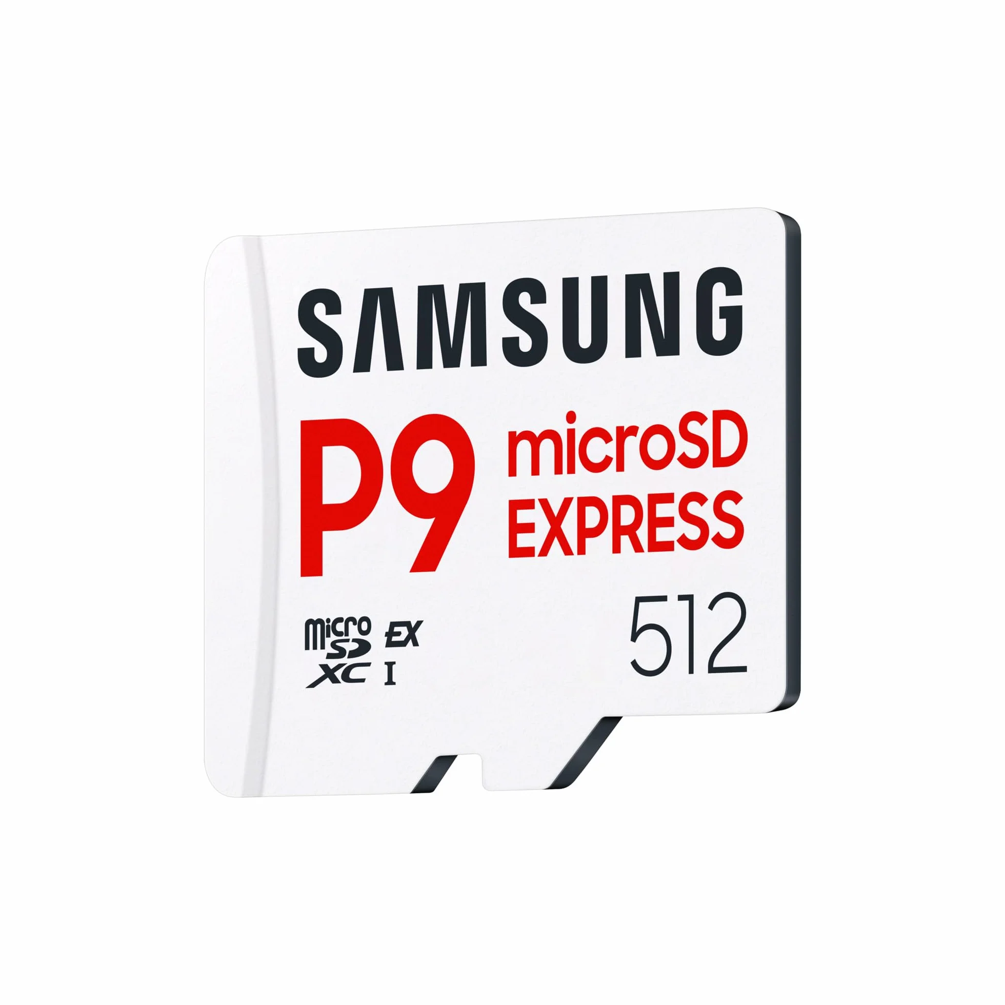 Karta microSD Express Samsung P9 Express, 512 GB, karta pamięci do Nintendo Switch 2, 4K UHD, prędkość odczytu 800 MB/s, MB-MK512T/WW
