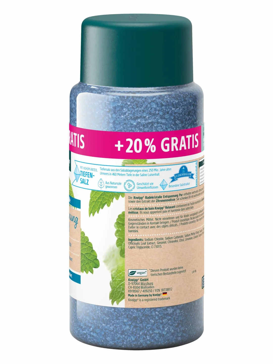 Kneipp Melisse Sól do Kąpieli, 45 ml