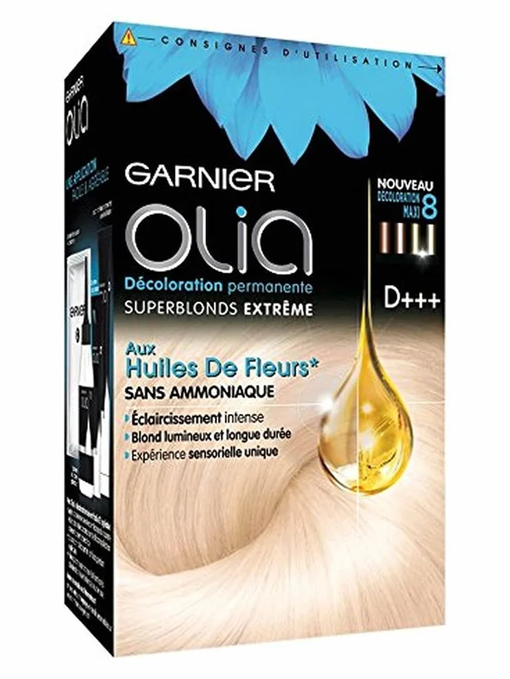 Garnier Olia Farba do Włosów Blond D+++ 3 Sztuki