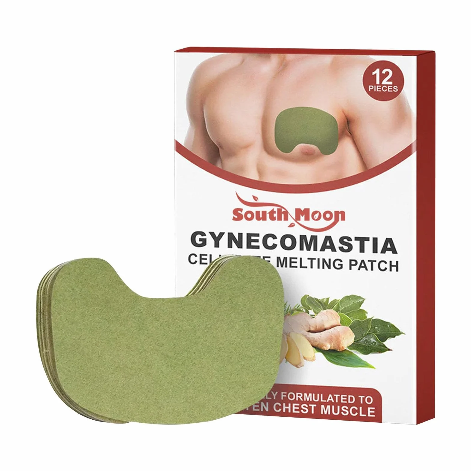 12 plastrów ginekomastii dla mężczyzn | plastry ginekomastii redukujące cellulit | plastry ginekomastii ujędrniające | skuteczne plastry do masażu dla mężczyzn