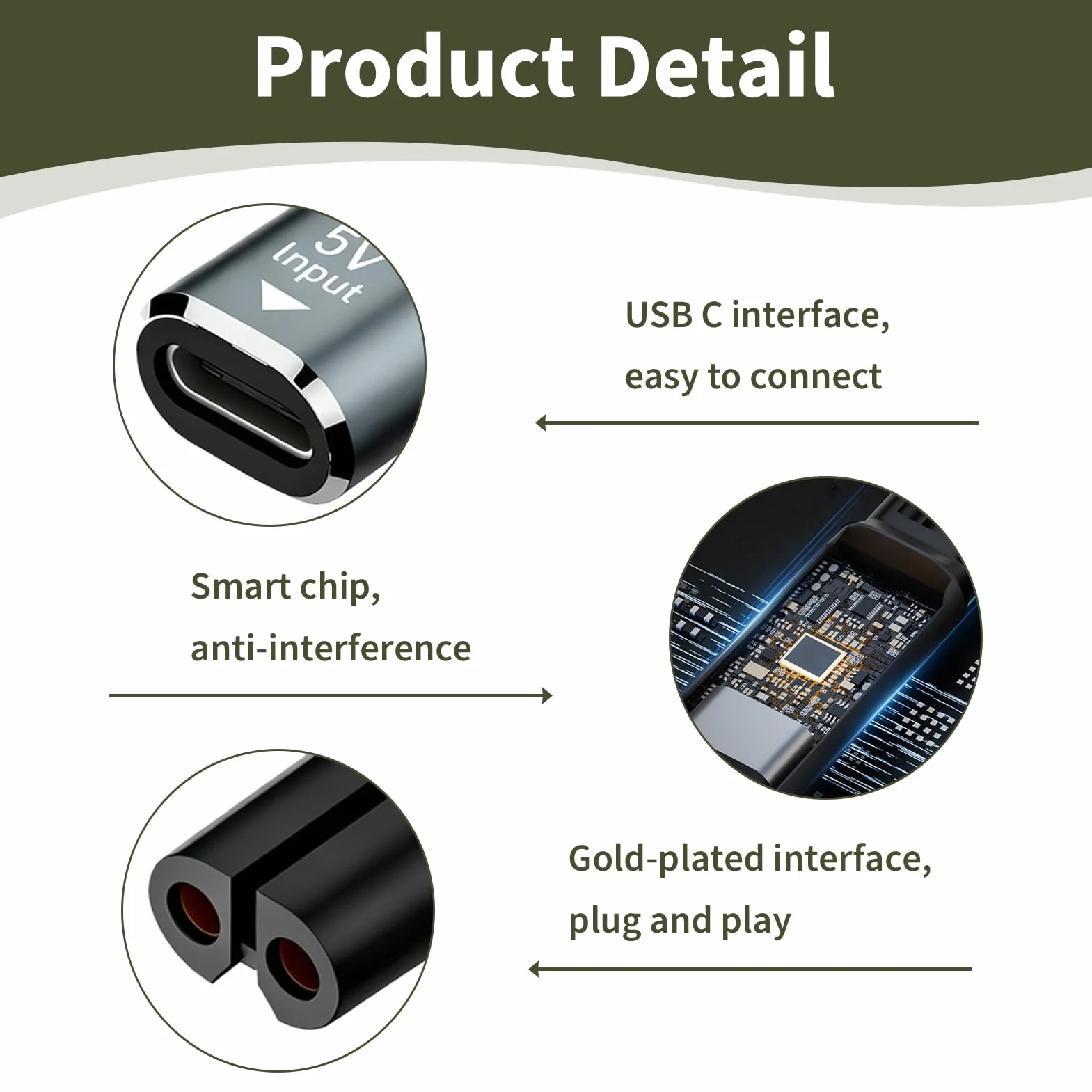 2 x adapter ładowarki 5 V, 1,5 A, USB C, kompatybilny z golarką Philips QP2734, QP2724, QP2834, QP4631, MG7930, MG7950, MG9530, maszynka do golenia, konwerter ładowania USB C