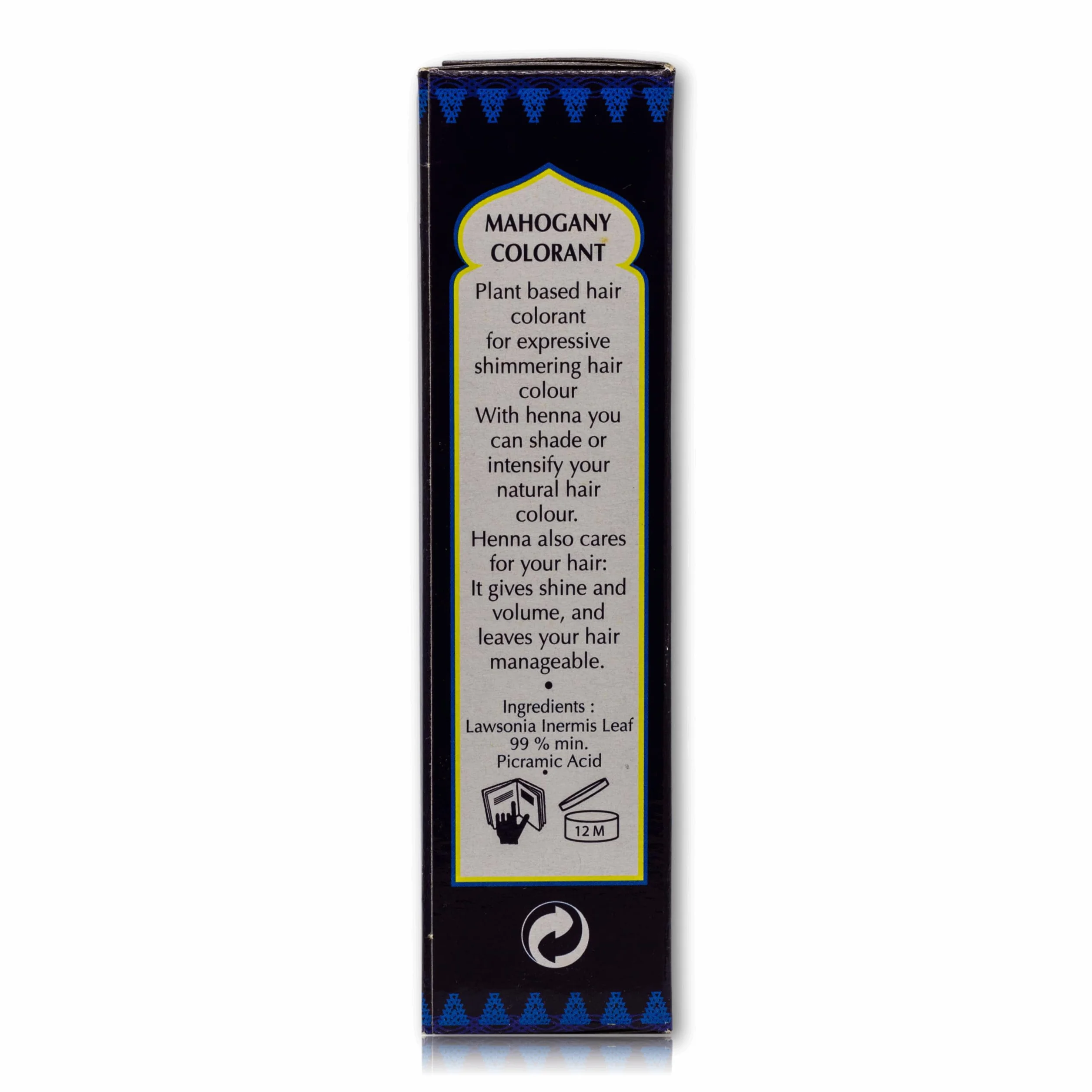 El Cahira - henna mahoń czerwony - mahoń - Acajou 3 szt. (3 x 90 g)