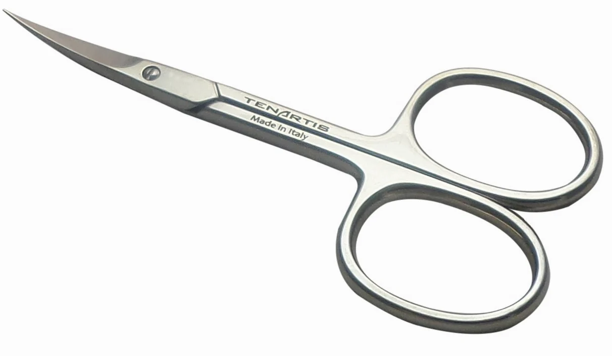 Tenartis 325 5-częściowy zestaw etui do manicure z prawdziwej skóry - czarny nappa