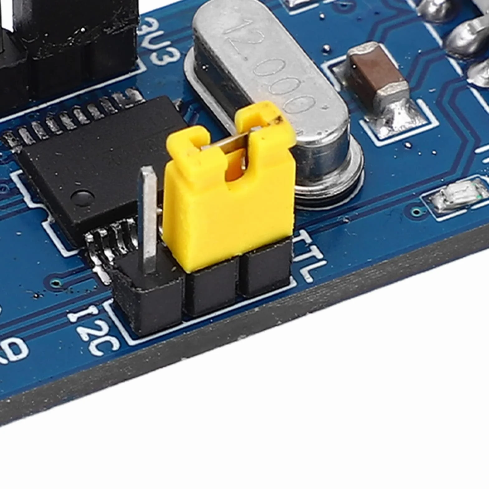 Moduł Adaptera Konwertera USB na IIC I2C UART Komponenty Elektroniczne, moduł Adaptera Pobierania Szeregowego USB na TTL z Przewód Połączeniowy
