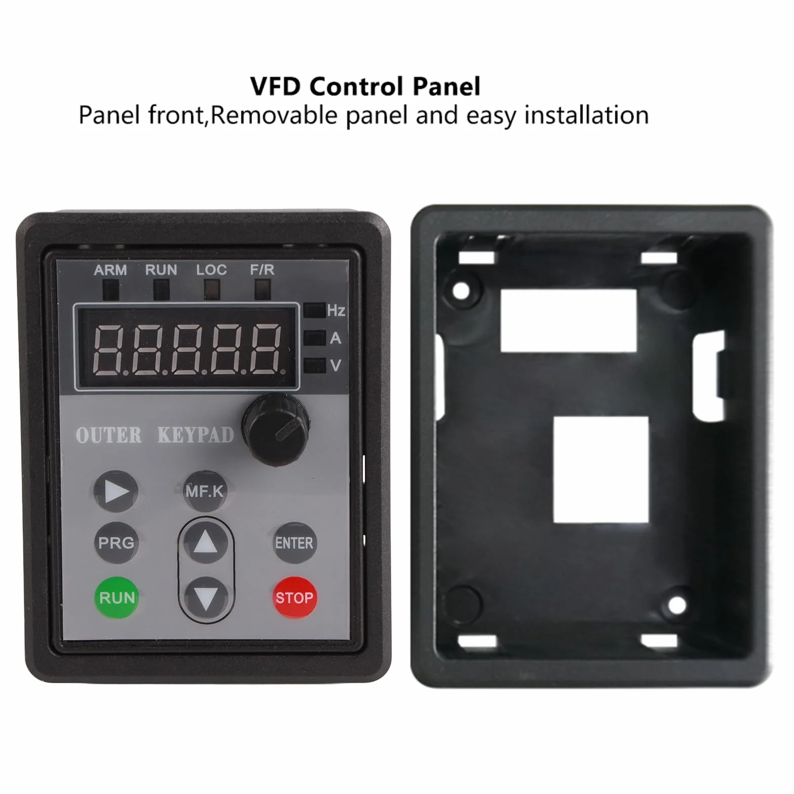 Fafeicy Panel sterowania falownika VFD do serii SKI780, interfejs RJ45, kabel 1 m