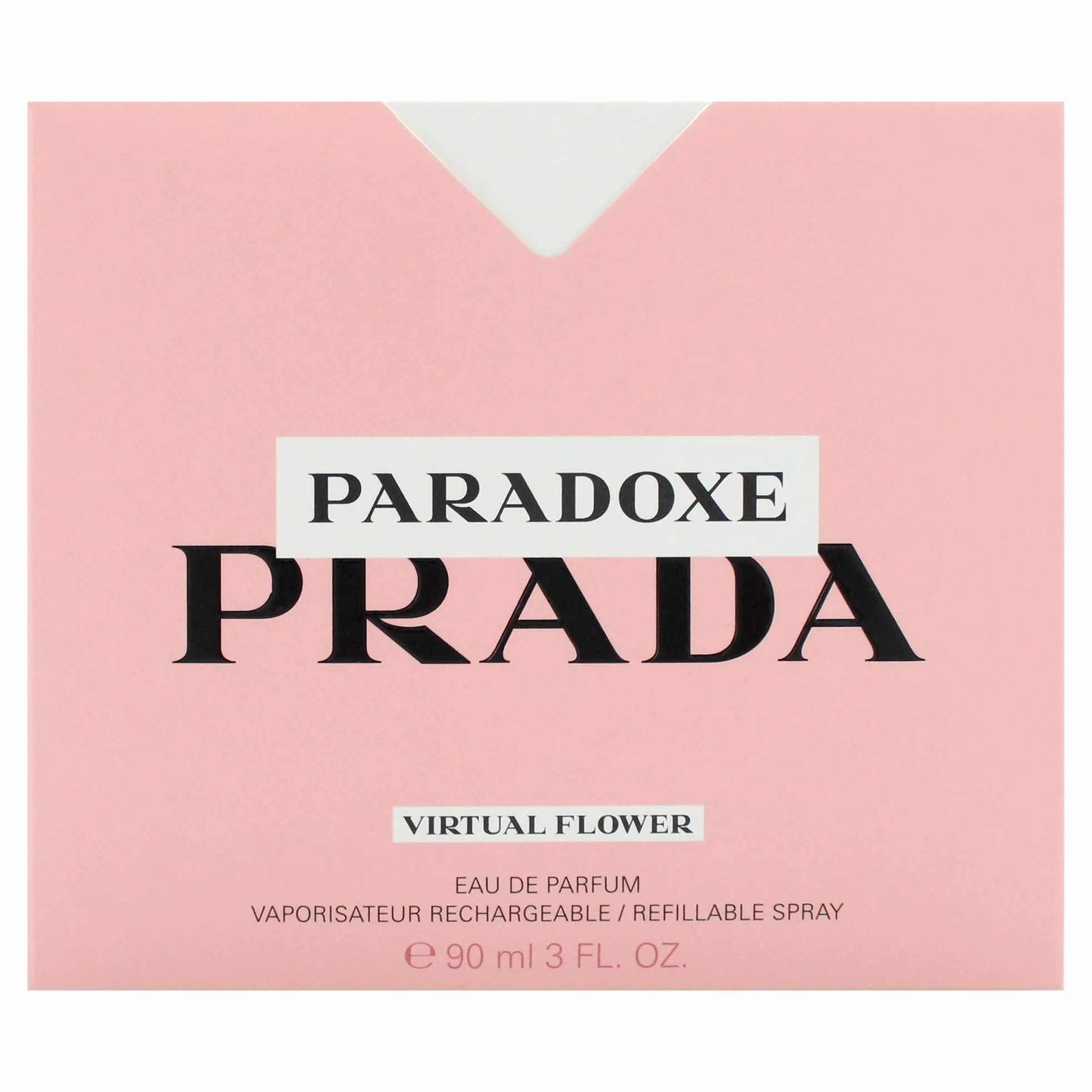 Woda perfumowana Prada Paradoxe Virtual Flower w sprayu, 85 ml, do wielokrotnego napełniania