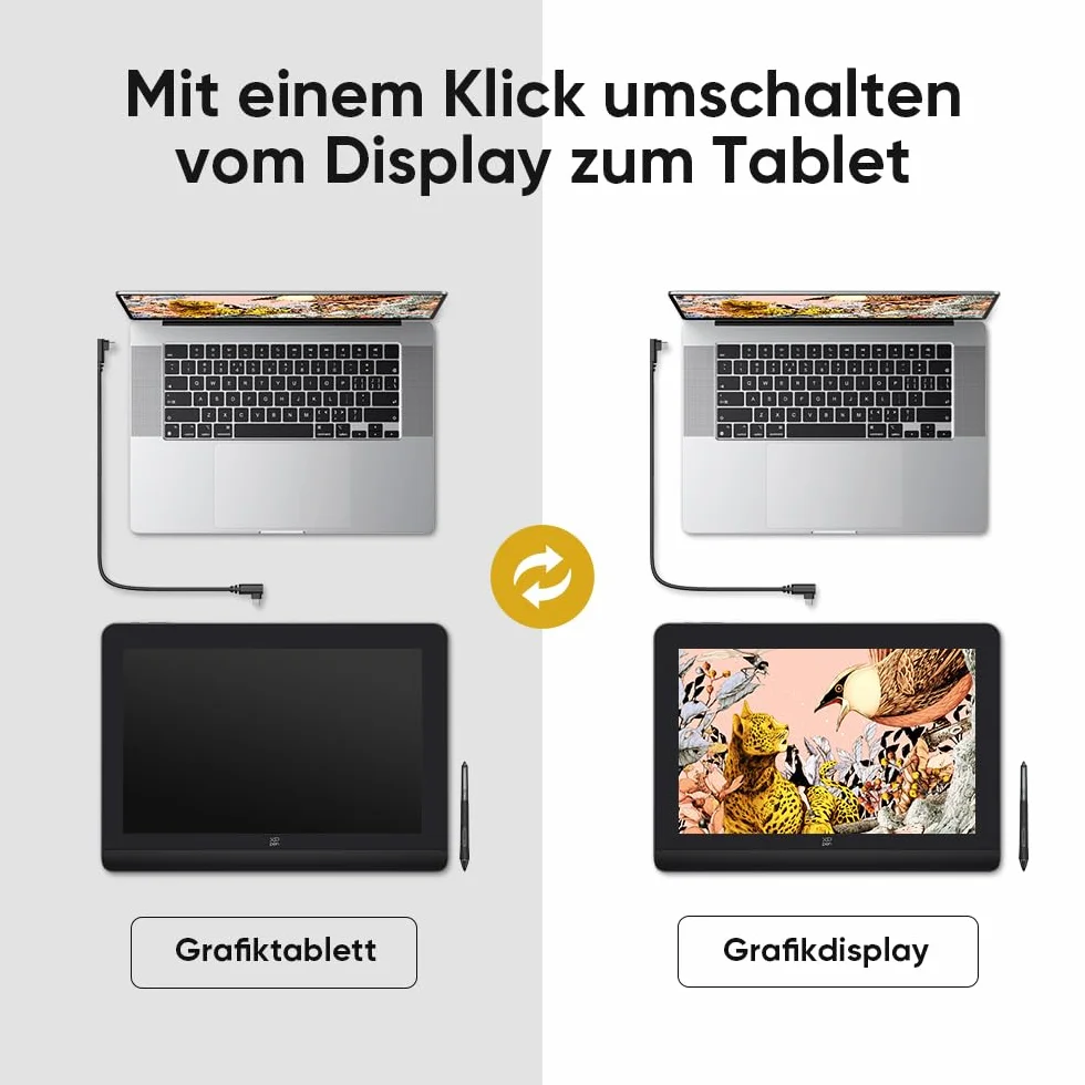 XPPen Artist PRO 16 Gen.2 wyświetlacz graficzny, 16 cali, rysik X3 Pro i szybki pilot, tablet graficzny 99% sRGB