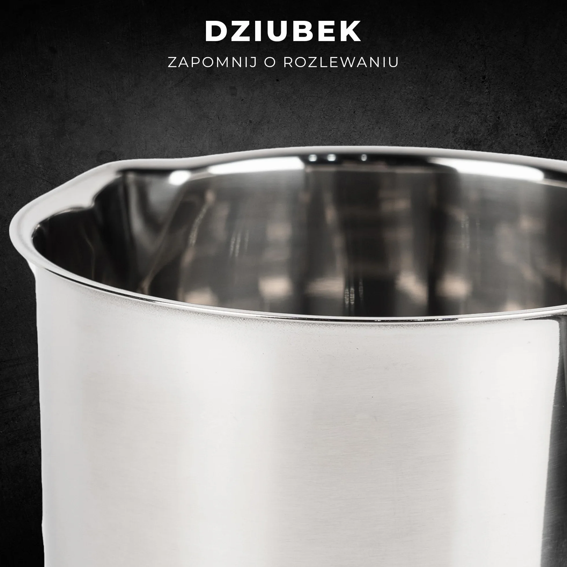 KARL HAUSMANN Garnek do Mleka 1.6 L Stal Nierdzewna 18/0 Indukcja Gaz