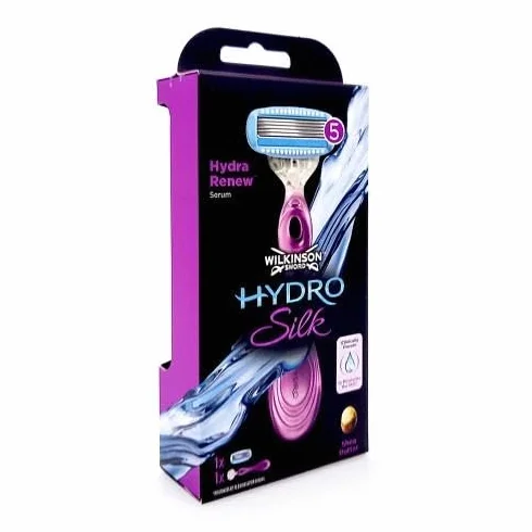 Wilkinson Sword Hydro Silk damska golarka, z 1 ostrzem i uchwytem, 1 szt