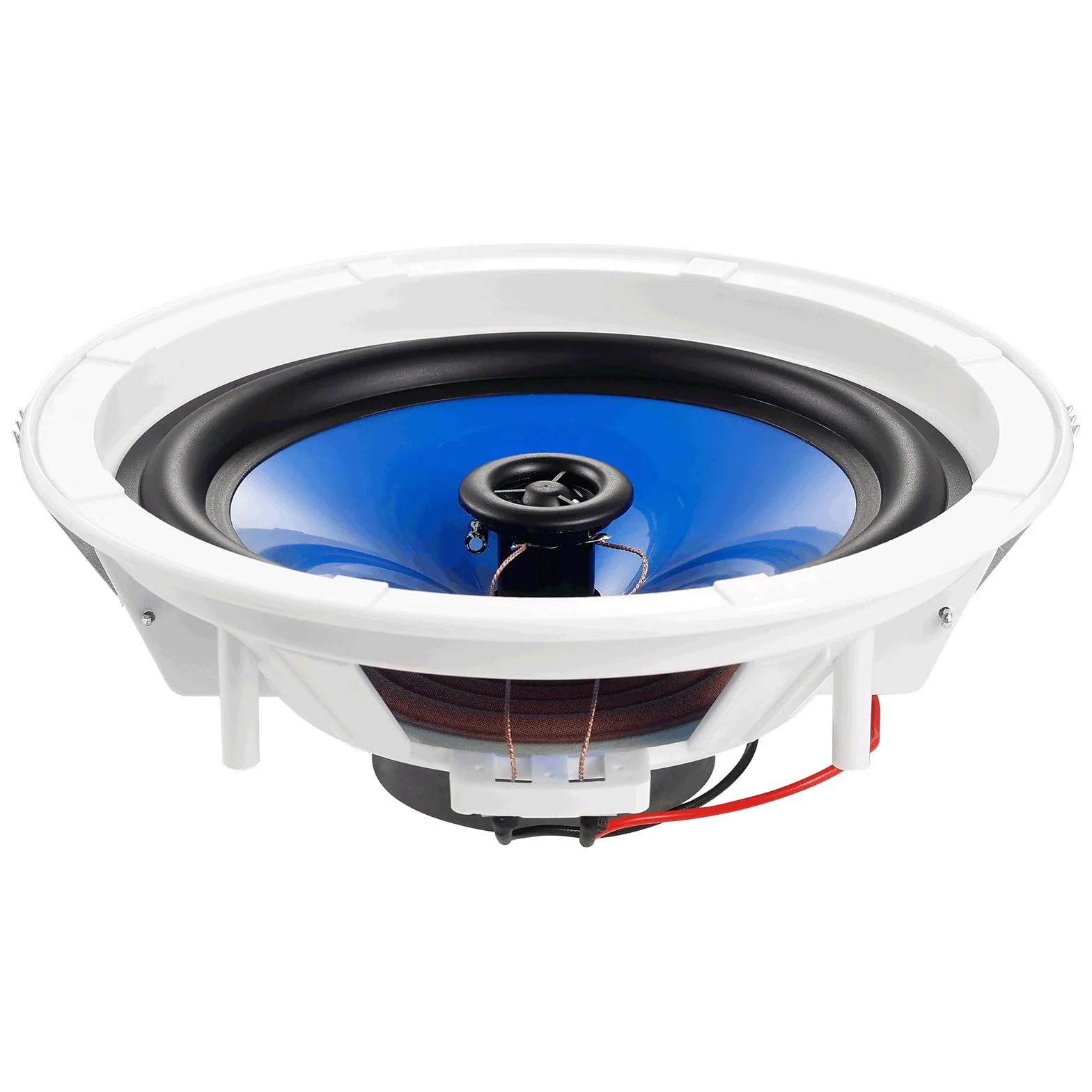 VEVOR 2 sztuki głośników sufitowych 20 cm, 50 W, system głośników do zabudowy w suficie i ścianie, impedancja 89 dB, do domu, kuchni, salonu, sypialni lub zadaszonych werand