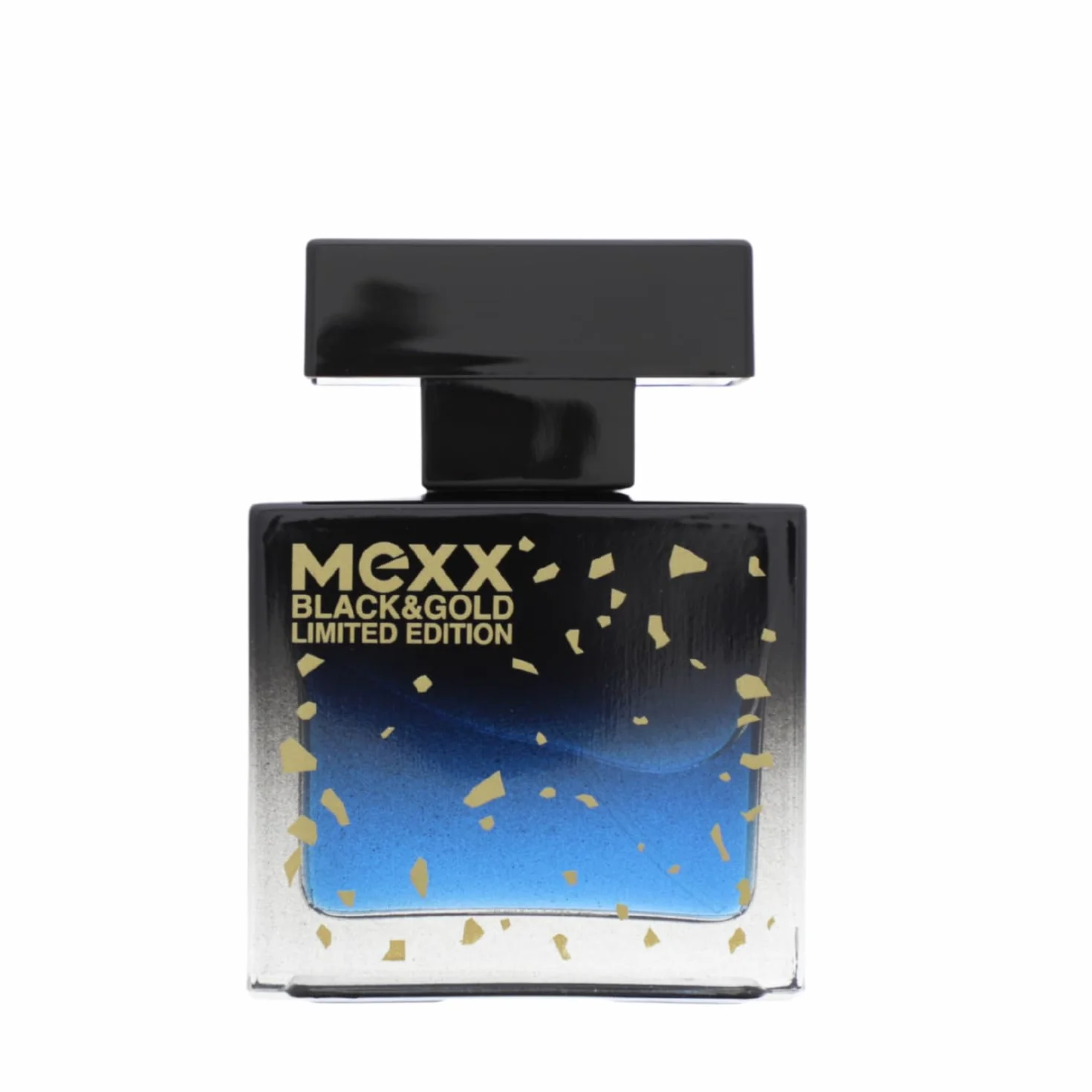 Mexx Black & Gold Limited Edition Man Eau de Toilette, drzewno-owocowy zapach męski, 30 ml