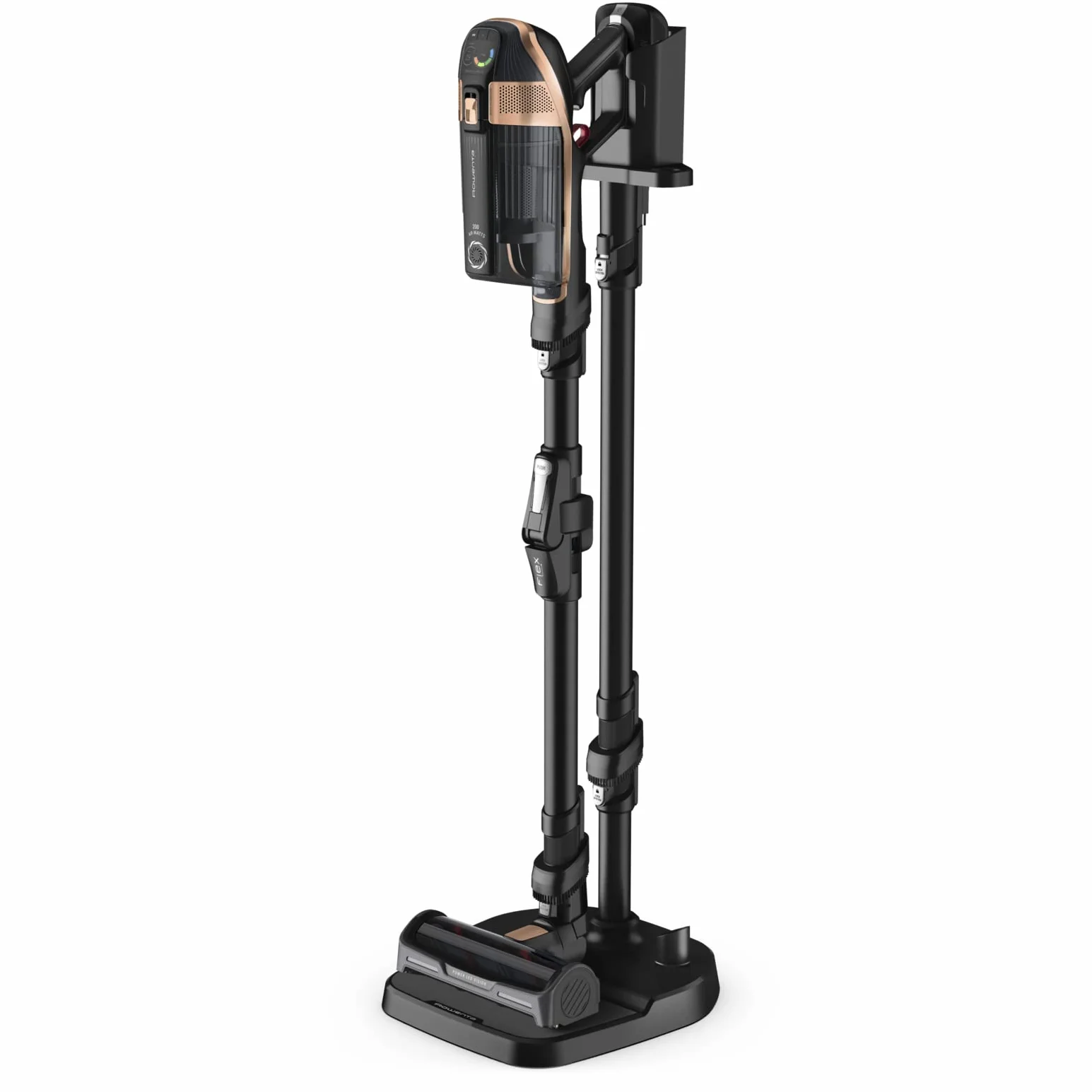 Rowenta ZR905003 X-Force | do wszystkich modeli X-Force Flex 14.60 RH99xx stacja dokująca | szybkie czyszczenie | kolor szary