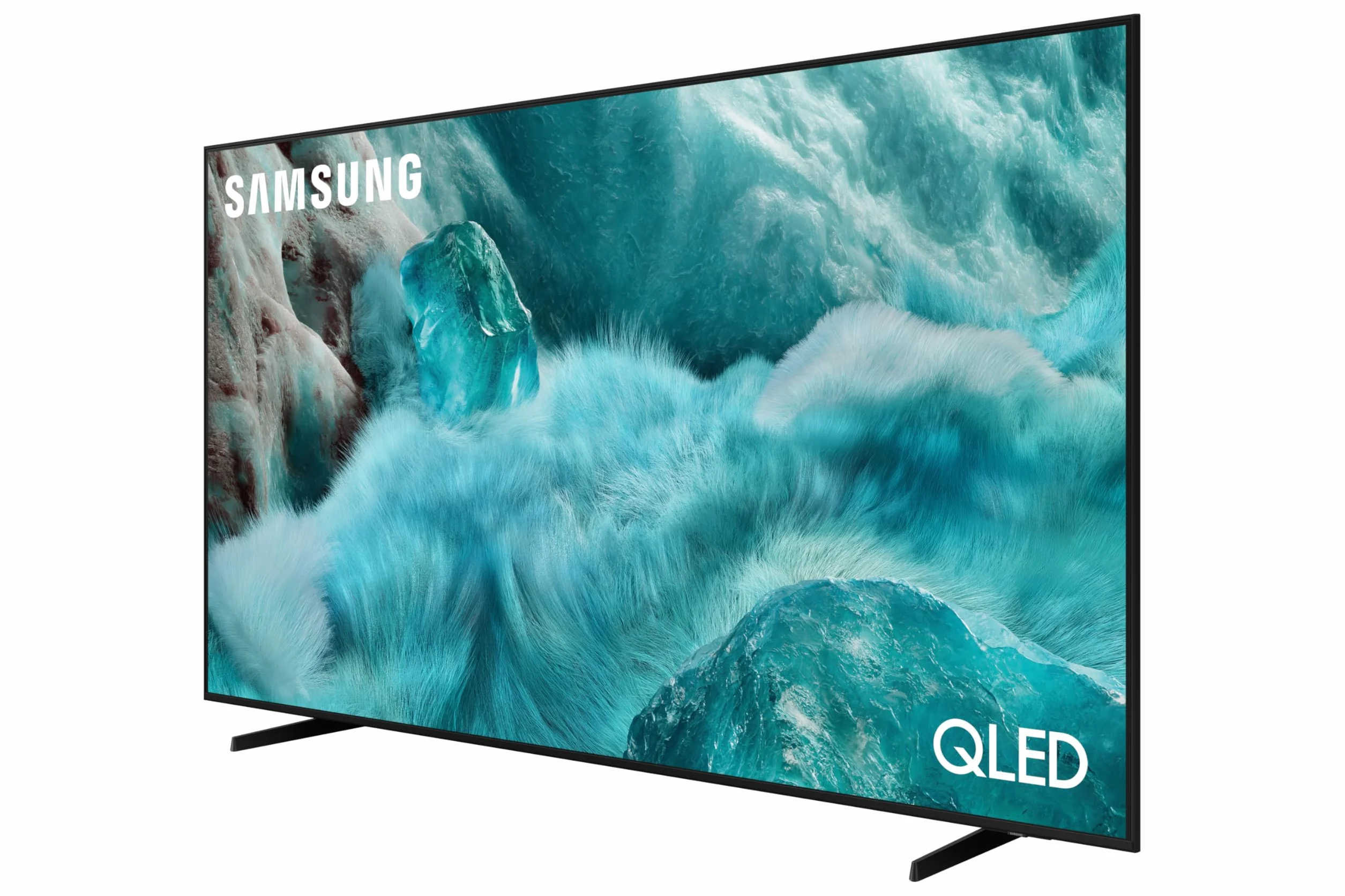 Samsung QLED Q7F4 4K 43 cale 109 cm UHD telewizor, procesor Q4 AI, Quantum Dot dla rzeczywistych kolorów, 4K Upscaling, Knox Security, Adaptive Sound, Samsung Vision AI Smart TV, 43Q7F (2025)
