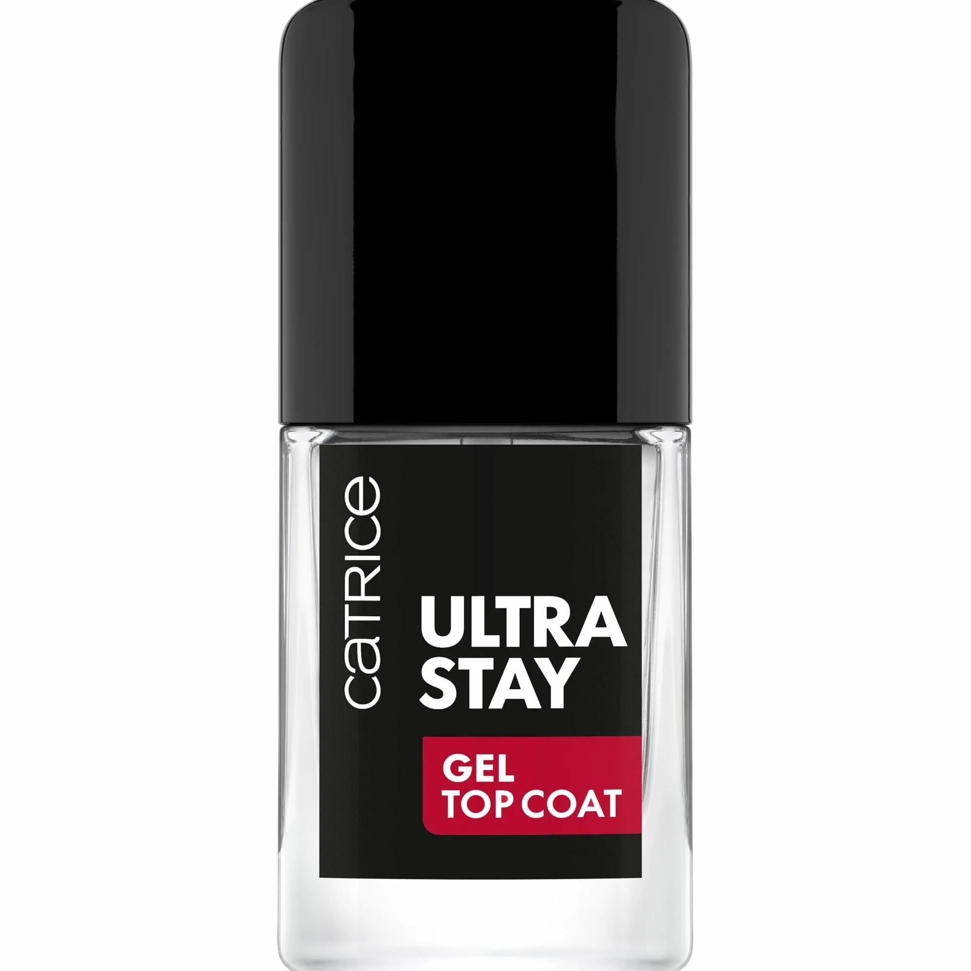 Catrice Żelowy top do paznokci Ultra Stay Gel, długotrwały, szybkoschnący, pęcznienie skóry, przeświecający (10.5ml)