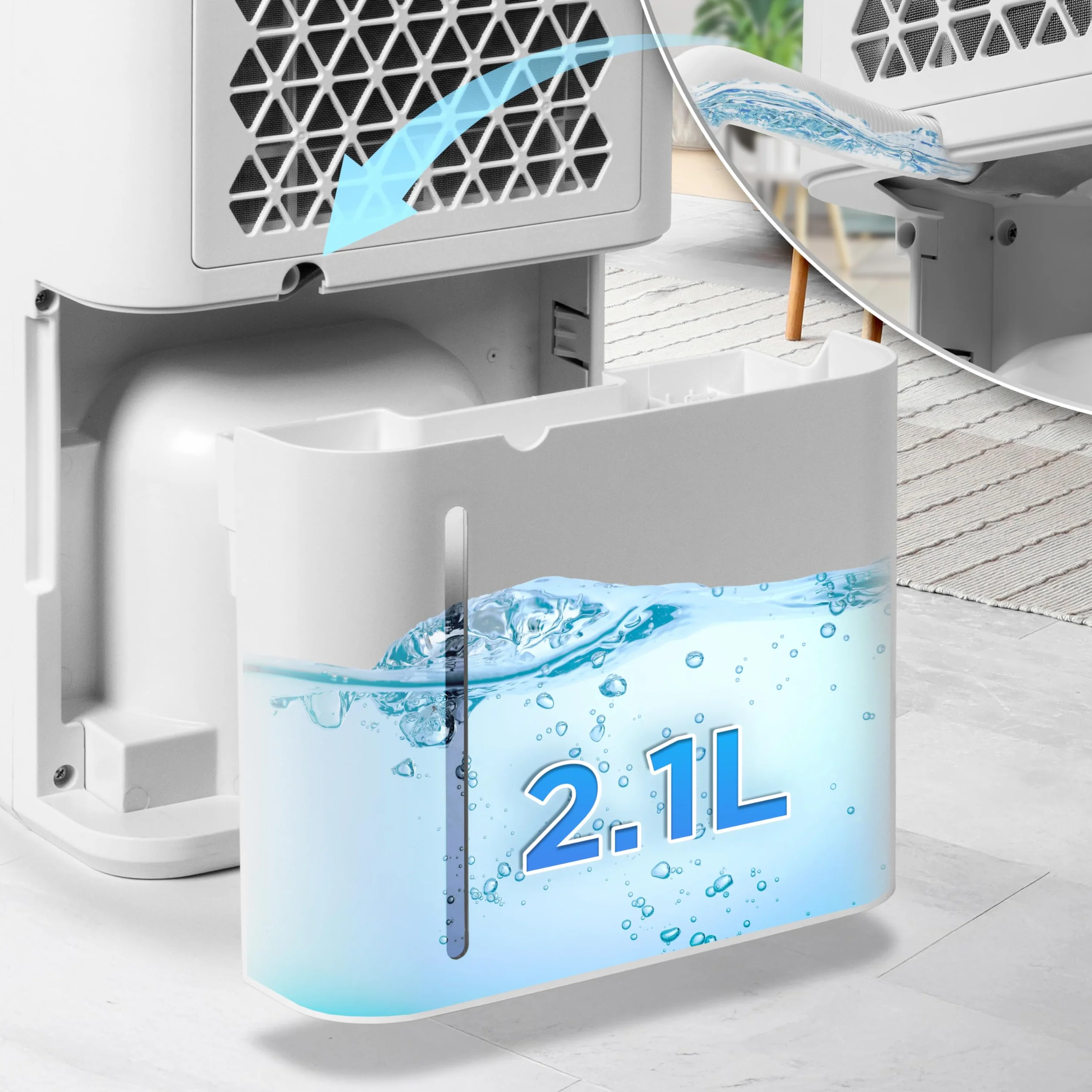 Duronic DH121 Osuszacz powietrza 300 W 12 l/dzień 2,1 l