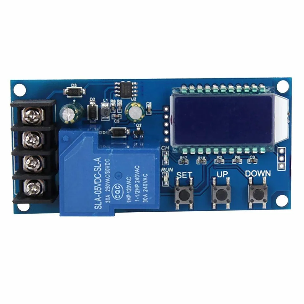 Moduł sterowania ładowaniem DC 6 V-60 V bateria litowa karta ochronna do ładowania i rozładowania automatycznie steruje wyświetlaczem LCD (XY-L30A)