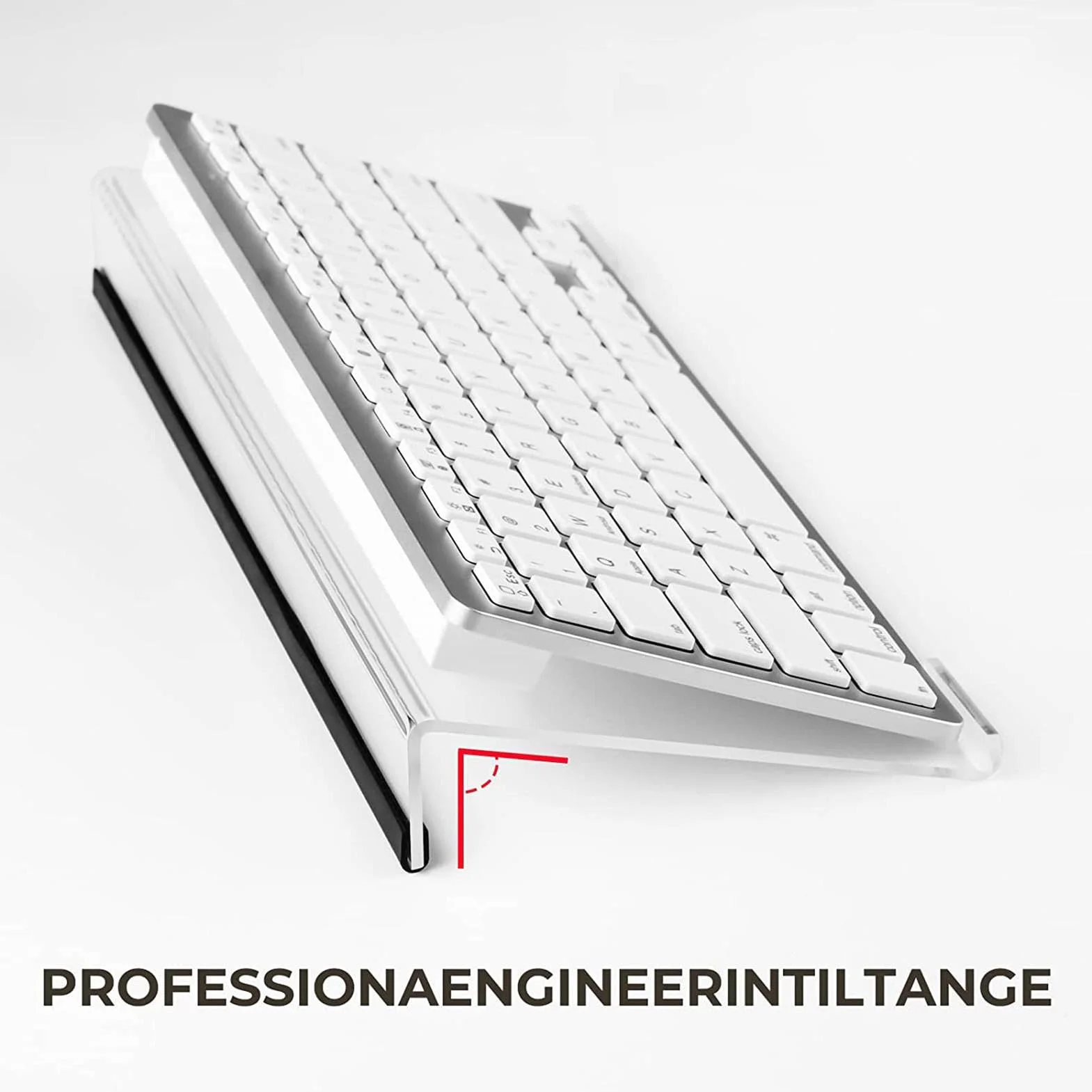 Przezroczysty uchwyt wyświetlacza Akrylowy podnośnik klawiatury PC Game Essentials Akcesoria komputerowe
