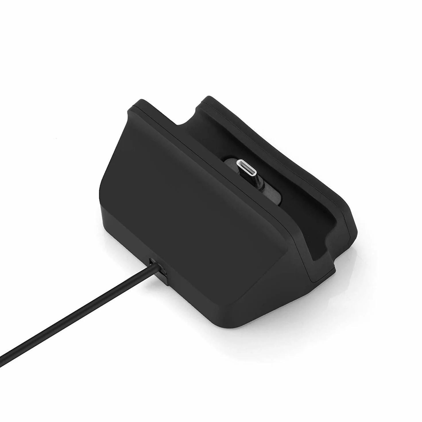 Stacja dokująca typu C ładowarka kompatybilna z iPhone 15 Plus Pro Max Samsung Galaxy Z Flip 5 Z Fold 5 S23 Ultra S22 S21 S20 10 Huawei Mate Xiaomi i innymi urządzeniami USB-C w kolorze czarnym