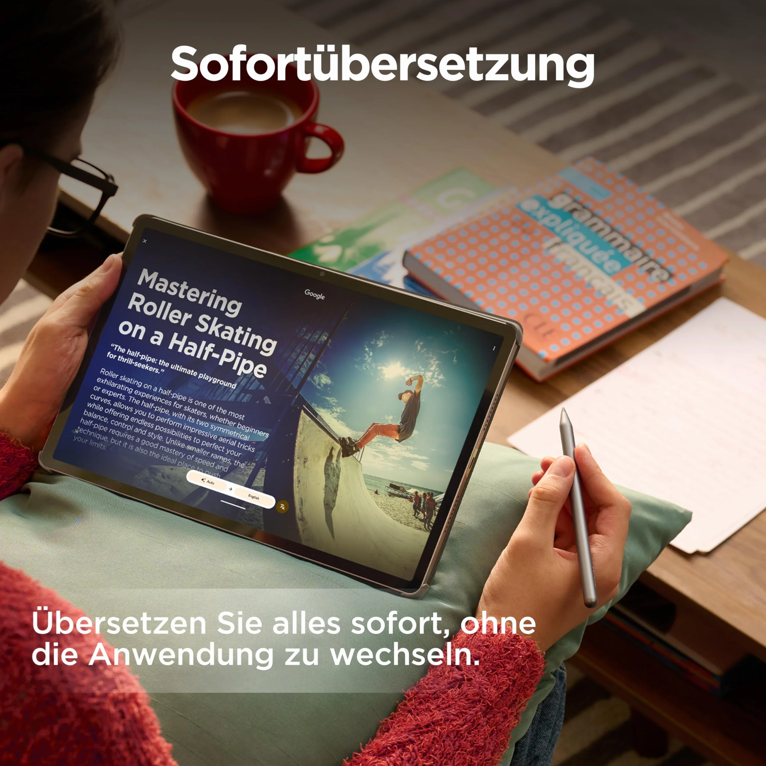 Lenovo Idea Tab Pro Tablet | 12,7" wyświetlacz 3K | MediaTek Dimensity 8300 | 8 GB RAM | 256 GB eMMC | Android 14 | Luna Grey | w zestawie Tab Pen Plus