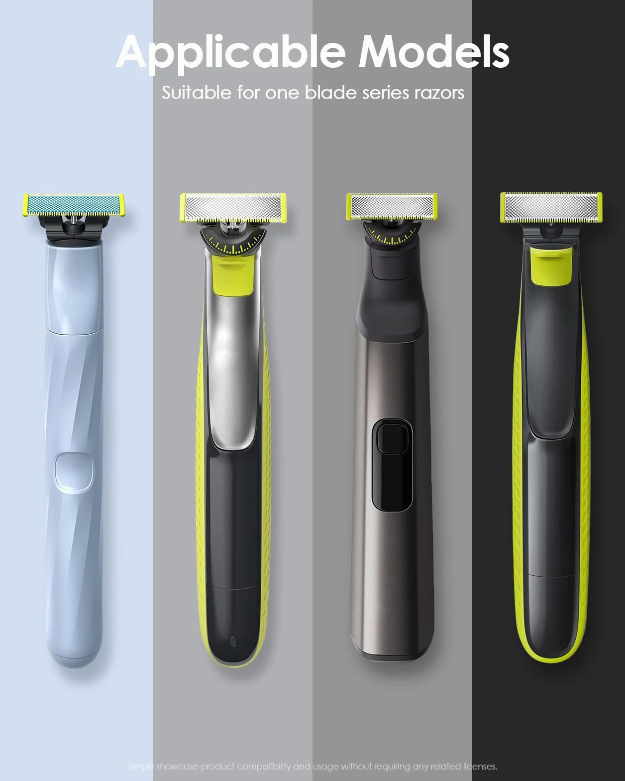 Yinke Torba na golarkę elektryczną O Blade QP2734 QP2724 QP2824 QP6551 QP4631 O Blade Pro 360, torba podróżna do Braun Series 3/5/7/9, twarda obudowa podróżna torba transportowa, beżowy, 21 x 8,3 x