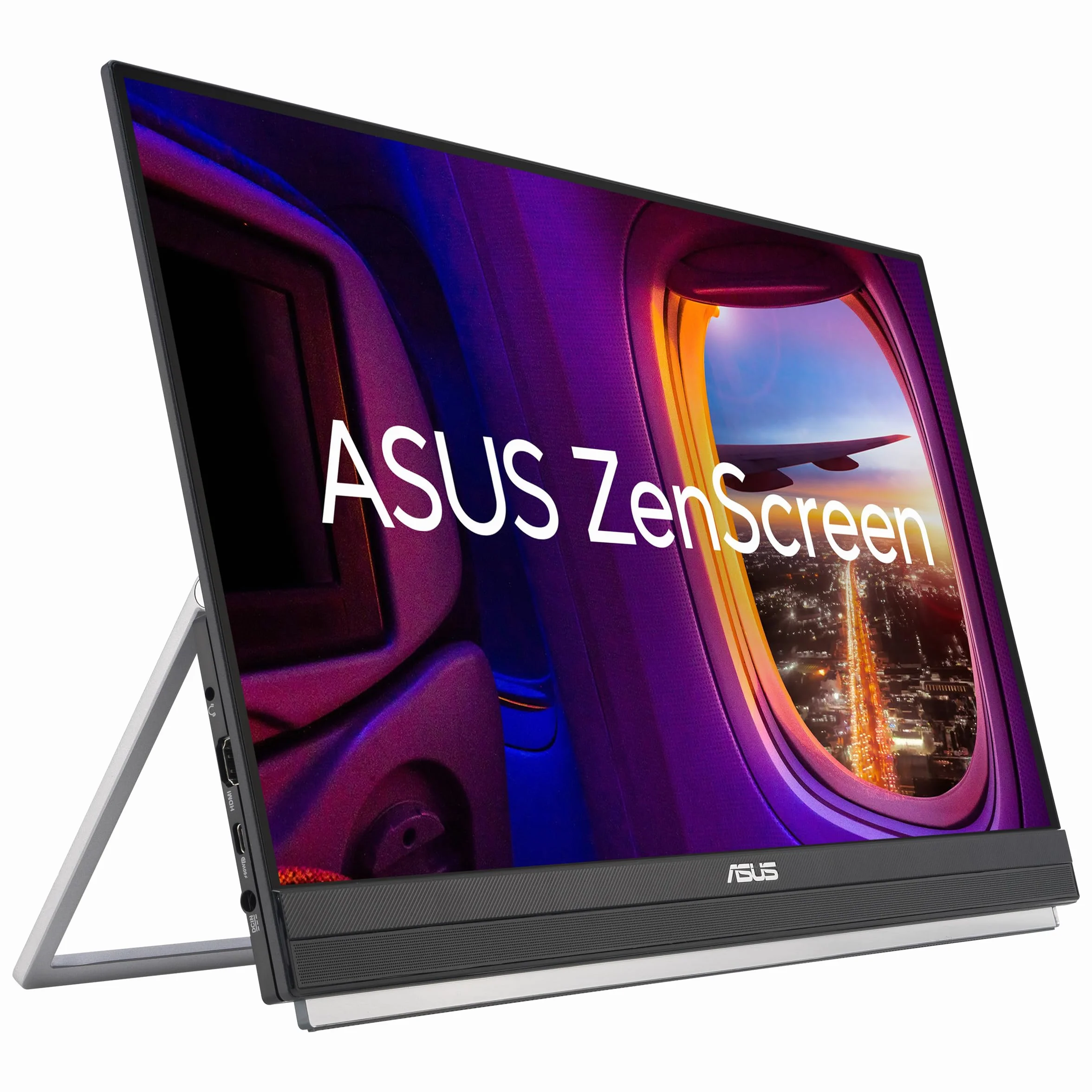 ASUS ZenScreen MB229CF przenośny monitor USB 22" – Full HD 1920 x 1080, USB typ C 60 W, HDMI, automatyczna rotacja, podpórka – panel IPS 100 Hz, 16:9, antyrefleksyjny, głośnik 2.1