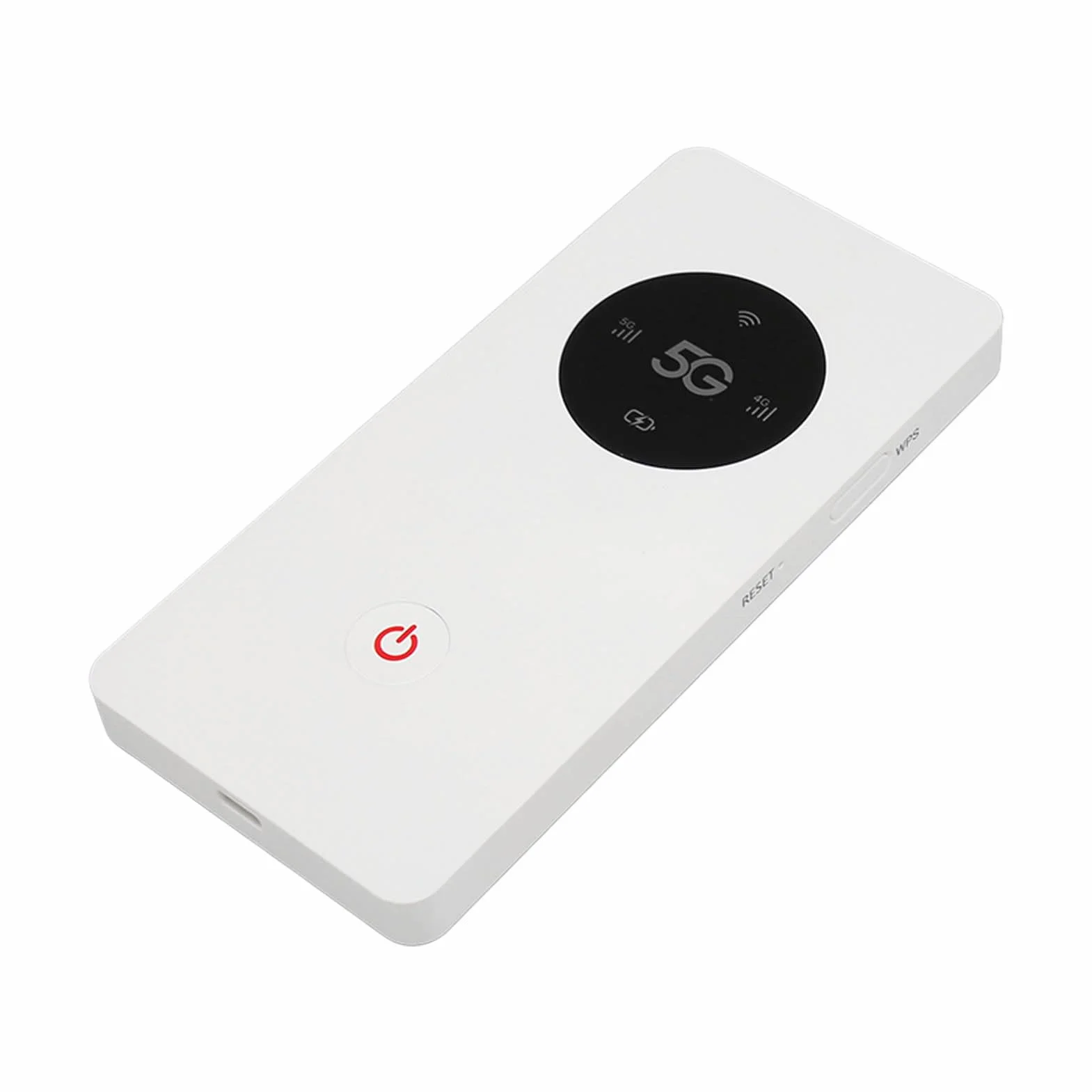 Jectse Ultraszybki hotspot 5G WLAN z gniazdem na karty NanoSIM, do 16 urządzeń, 2,4 GHz i 5,0 GHz, kieszonkowy format do podróży, biura, na kemping