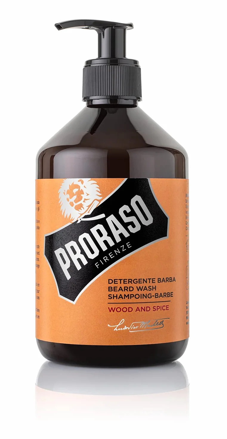 Proraso Drewno & Przyprawa Broda Szampon 500 ml