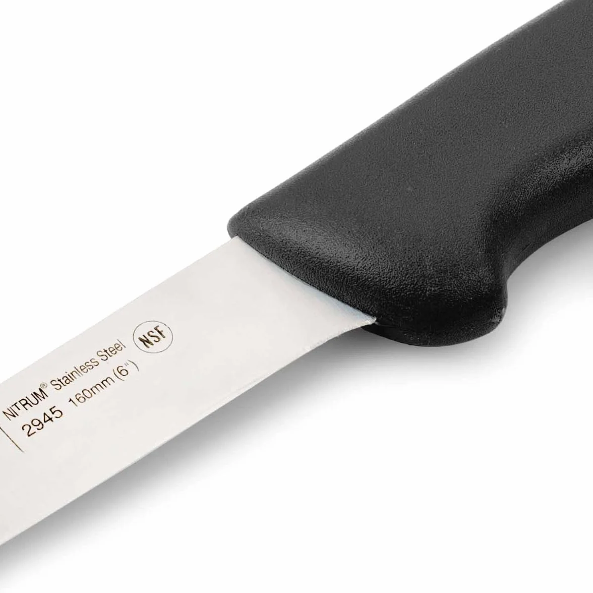Arcos 294525 seria 2900 nóż do boningu 160 mm stal nierdzewna 18/8 czarny uchwyt polipropylenowy