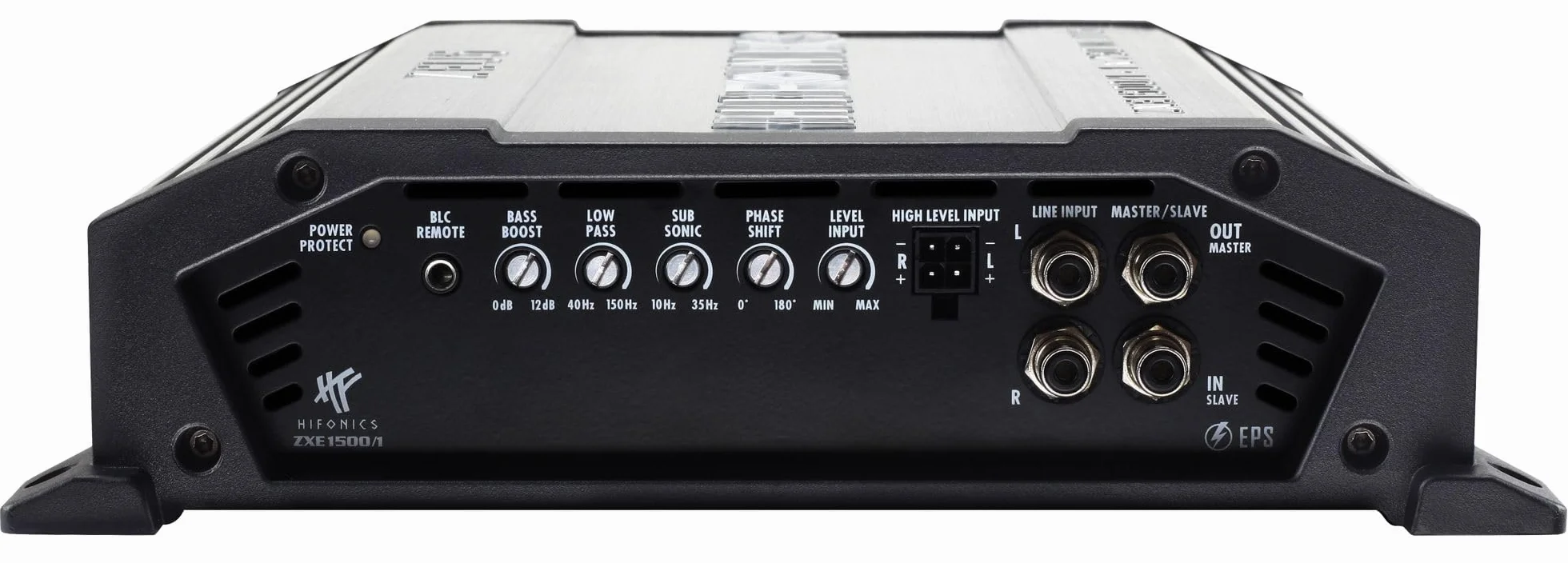 Hifonics ZXE1500/1 | 750 W RMS Mono cyfrowy wzmacniacz monoblokowy 12 V wzmacniacz samochodowy subwoofer pilot zdalnego sterowania
