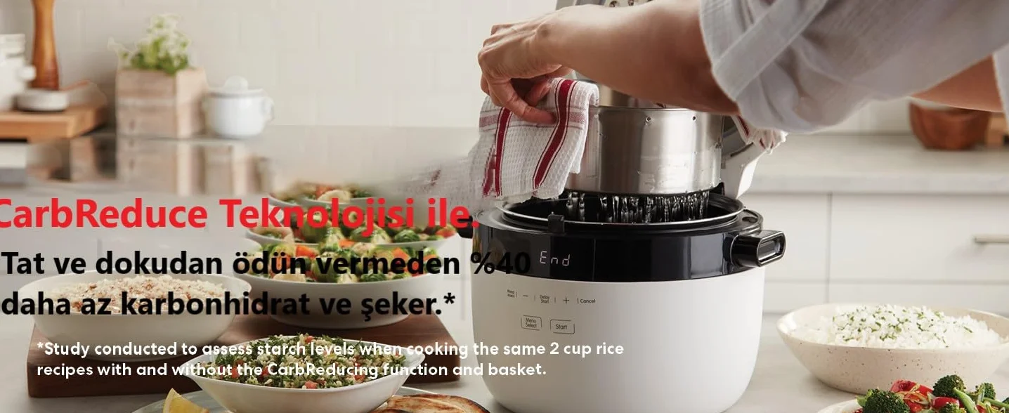 Instant Pot Szybkowar do ryżu i parowar 2,8 l ze stali nierdzewnej nieprzywierający