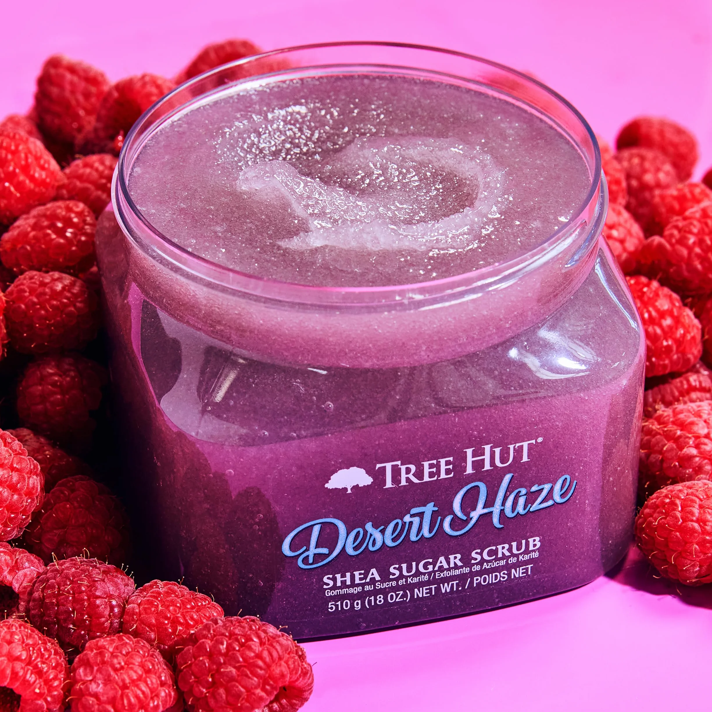 TreeHut Tree Hut Desert Haze Exfoliante de azúcar de karité, 510 g