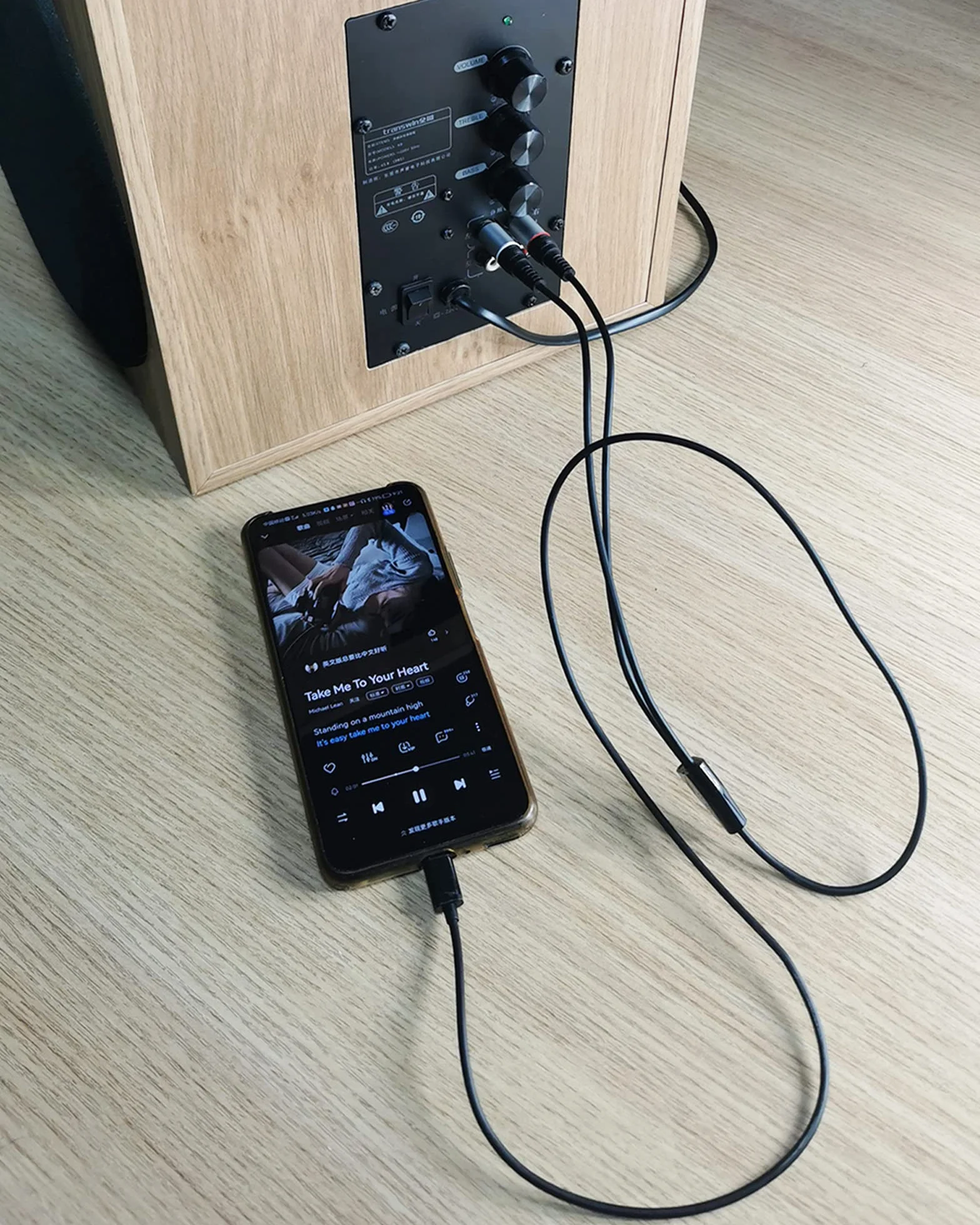 1 m kabel USB typu C na podwójne wtyczki RCA Cinch Audio Stereo Y Splitter kabel adaptera kompatybilny z słuchawką telefoniczną