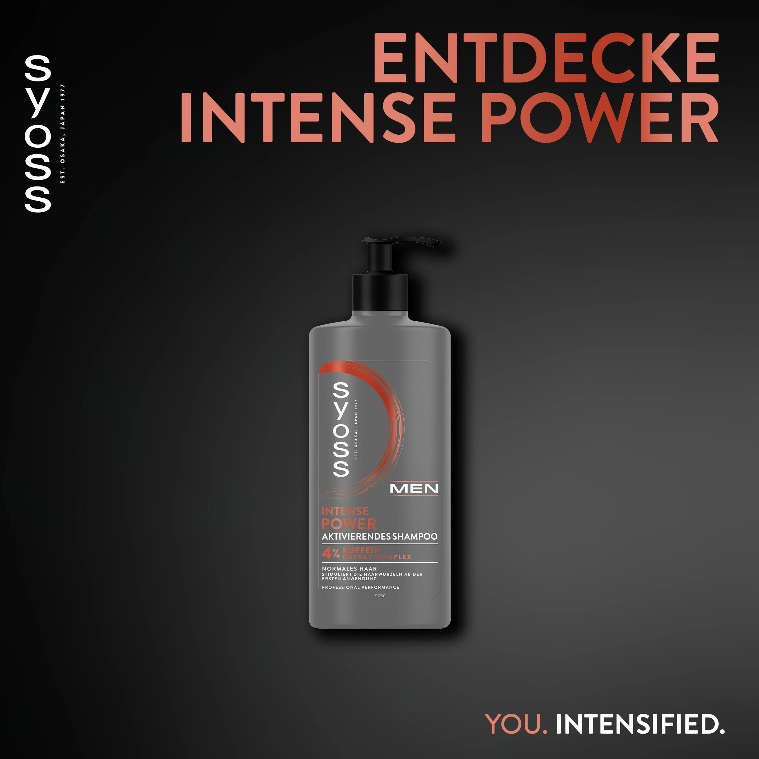 Syoss MEN Power szampon do włosów normalnych 440ml