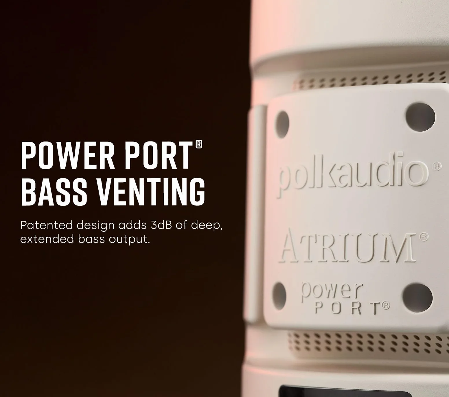 Polk Audio Atrium 6 ATRIUM6B Głośniki Zewnętrzne, Czarny, 100W