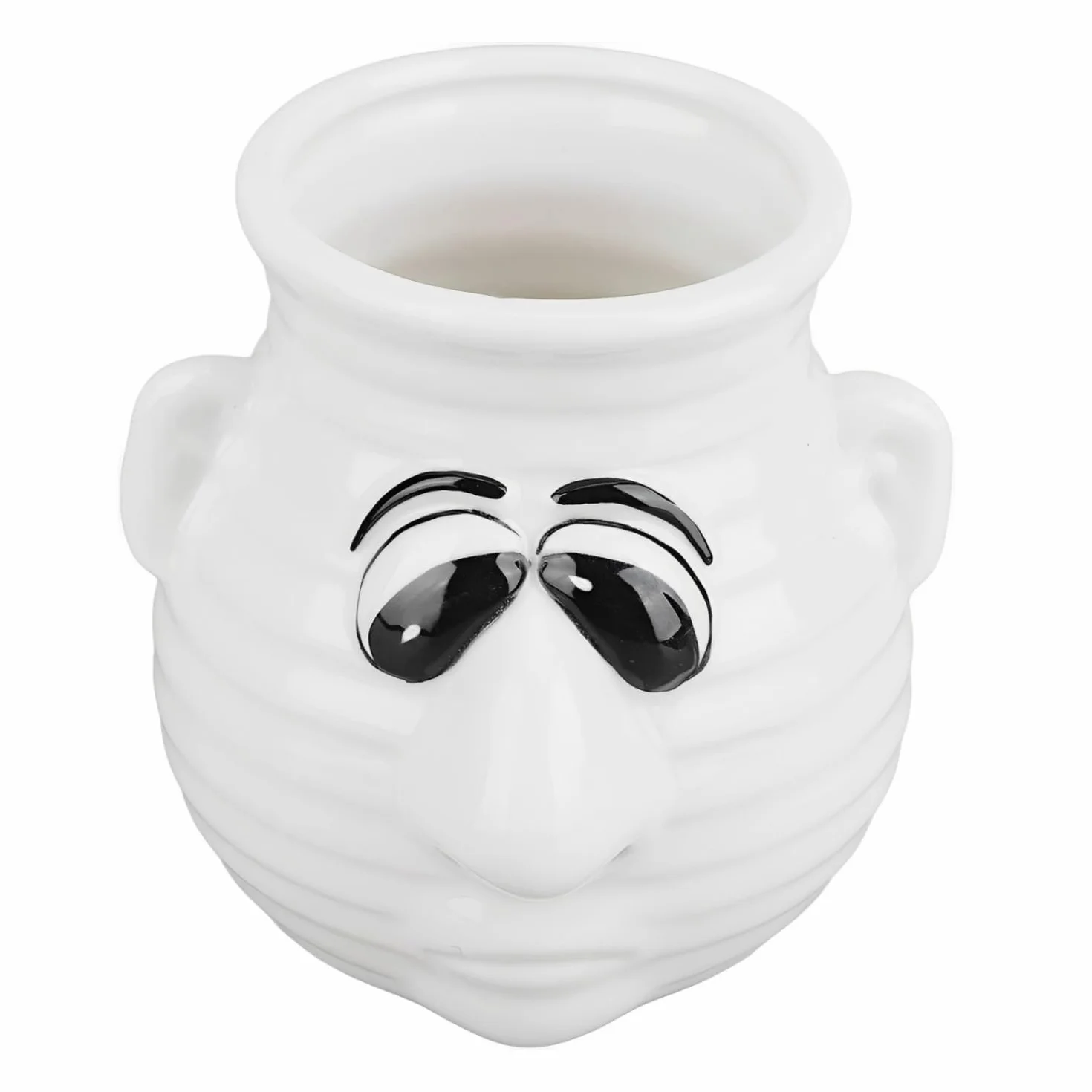 LATRAT Separator do jajek – zabawny nos, łatwa obsługa, trwała ceramika, ceramiczny separator żółtka i bieli, przenośne urządzenie kuchenne, narzędzie do pieczenia