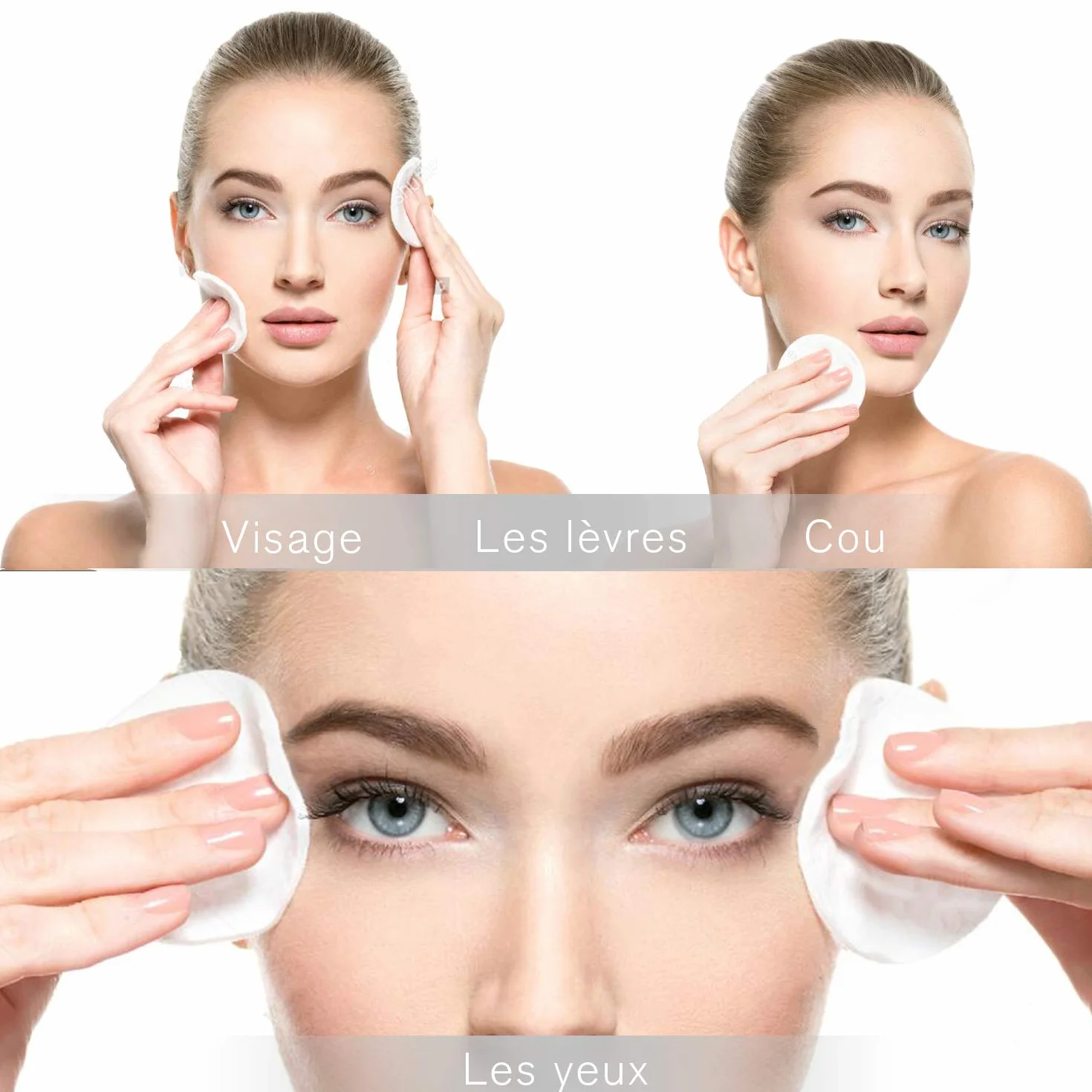 Waschbare Abschminkpads Wiederverwendbare Wattepads?Abschminktücher aus Bambus?16 Stück?+ 2 mit Wäschebeutel?Makeup Entferner Pads - Superweich Umweltfreundlich, Wächst keine Bakterien