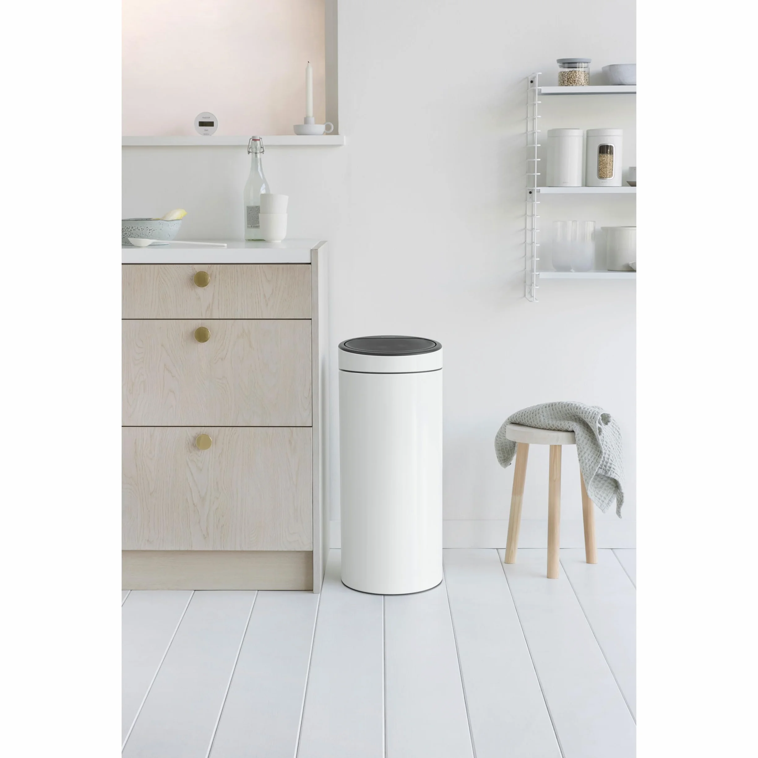 Brabantia Kosz Touch Bin New 30L Biały