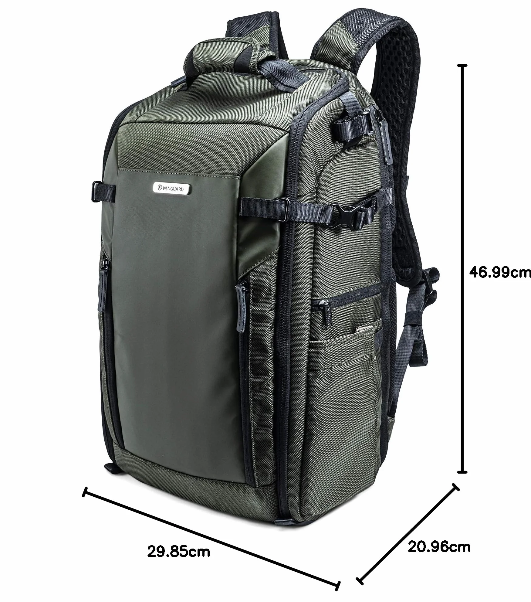 VANGUARD VEO Select 45BFM Plecak do aparatów DSLR lub bezlusterkowych/CSC, zielony