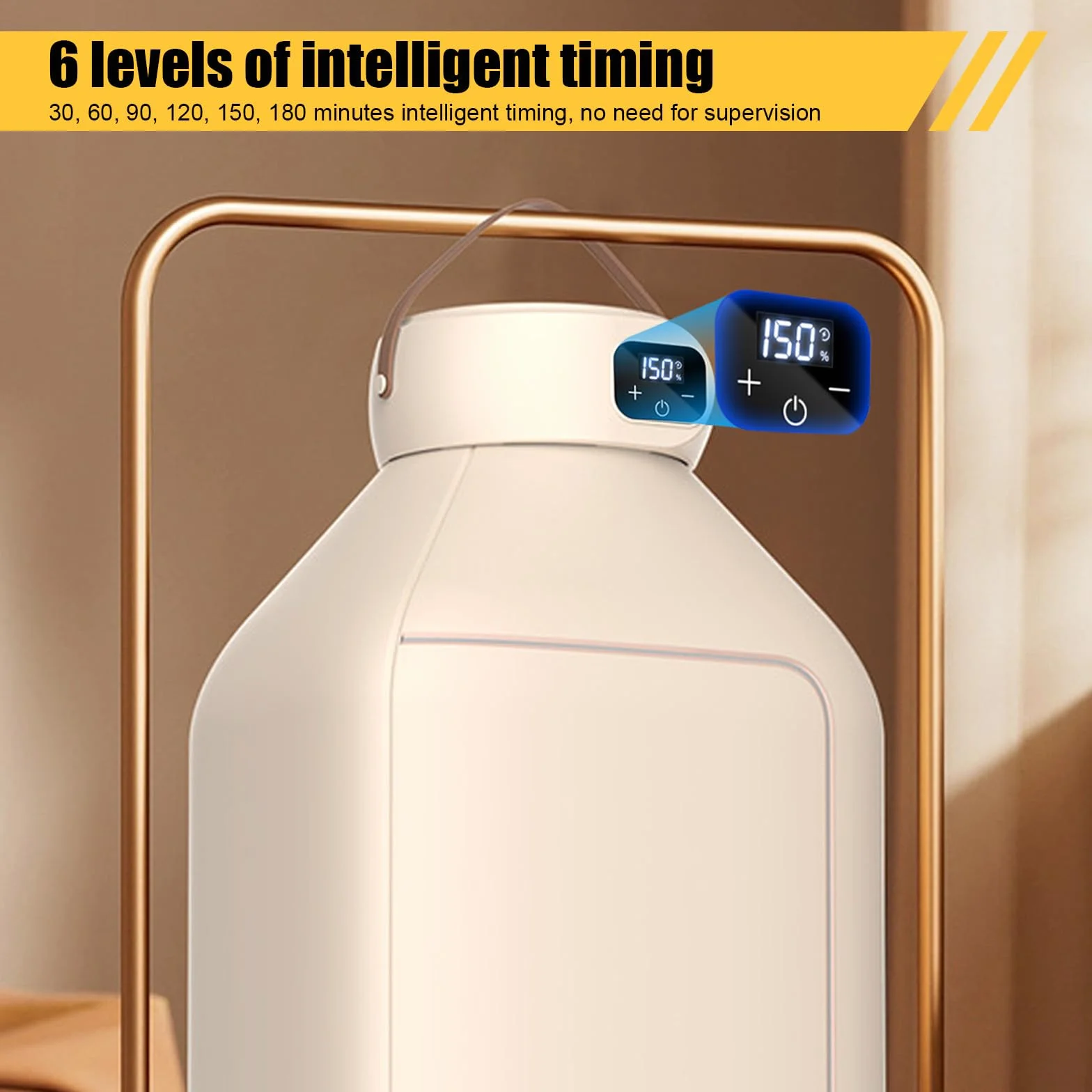 Suszarka do prania 500 W z timerem UV automatyczne wyłączanie