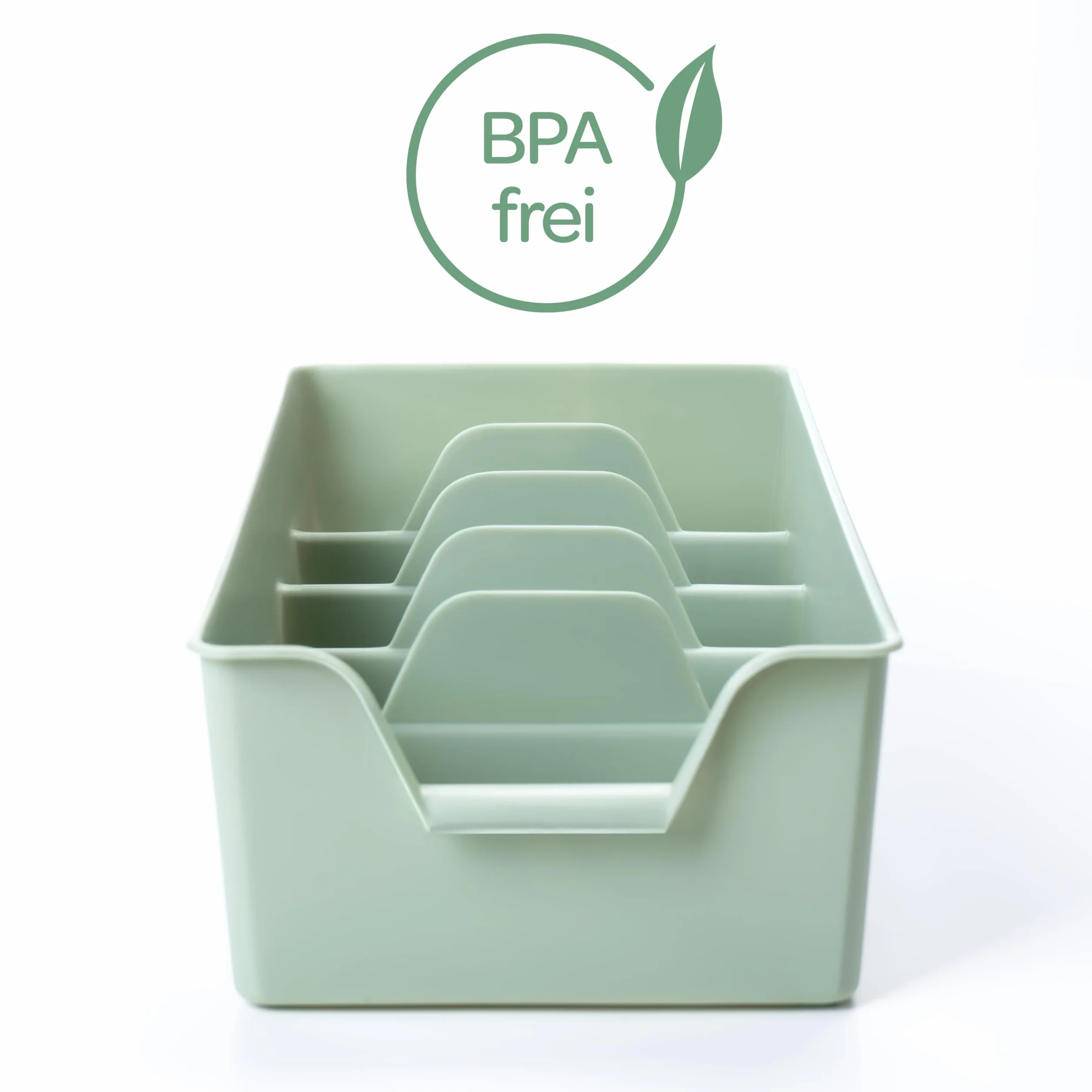 Plastikowy organizer na przyprawy z przegrodami do szuflady kuchennej