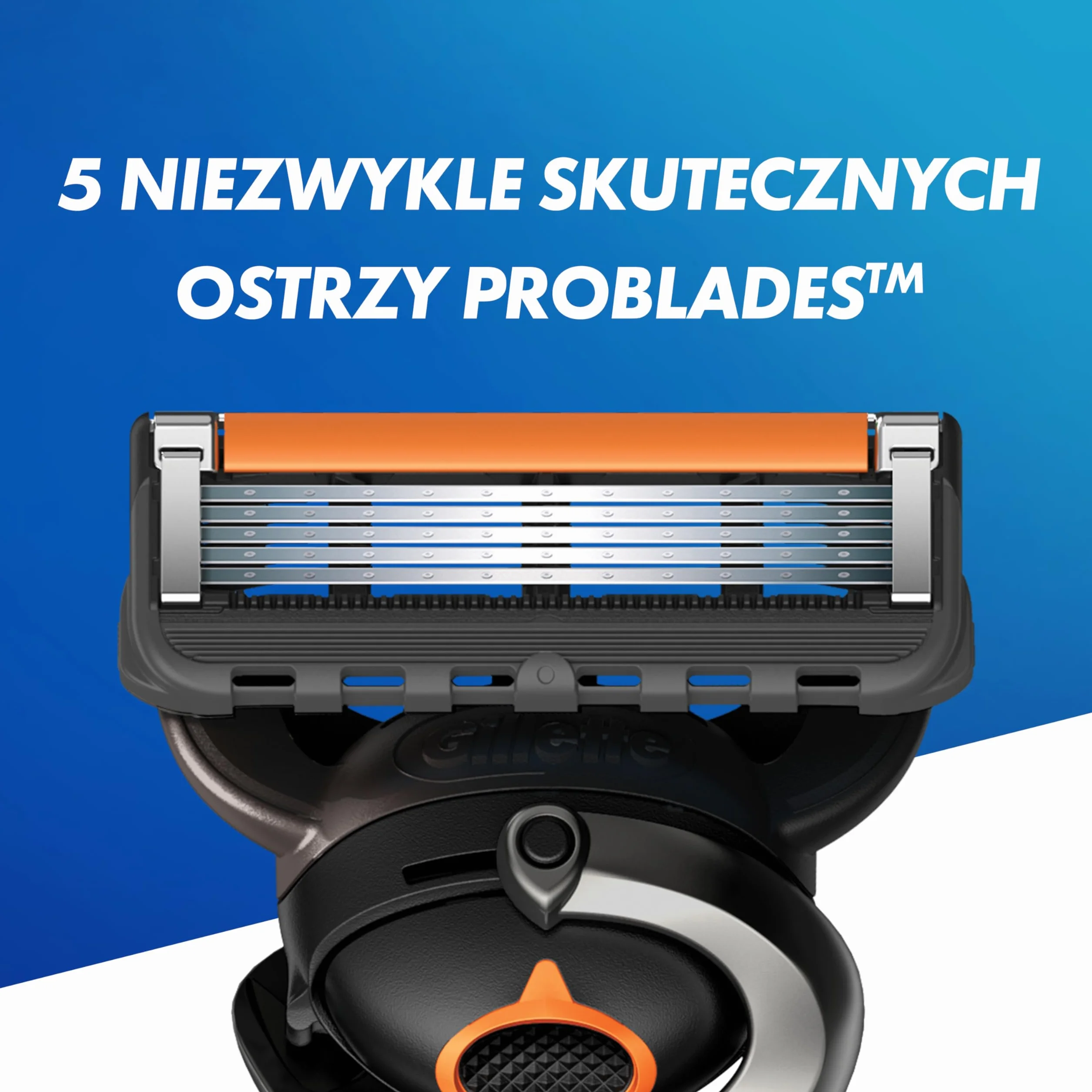 Gillette ProGlide Ostrza wymienne do maszynki do golenia dla mężczyzn, 8 ostrza wymienne, Stworzona z myślą o dokładnym goleniu, z paskiem Lubrastrip