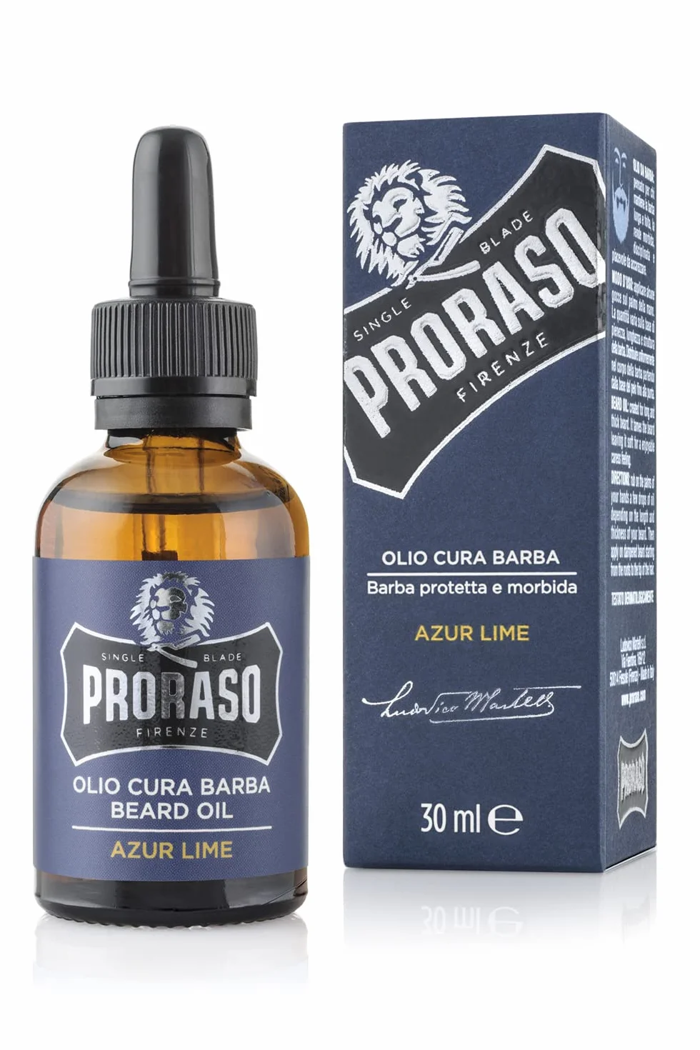 Proraso Azur Wapno Broda Olej 30 ml