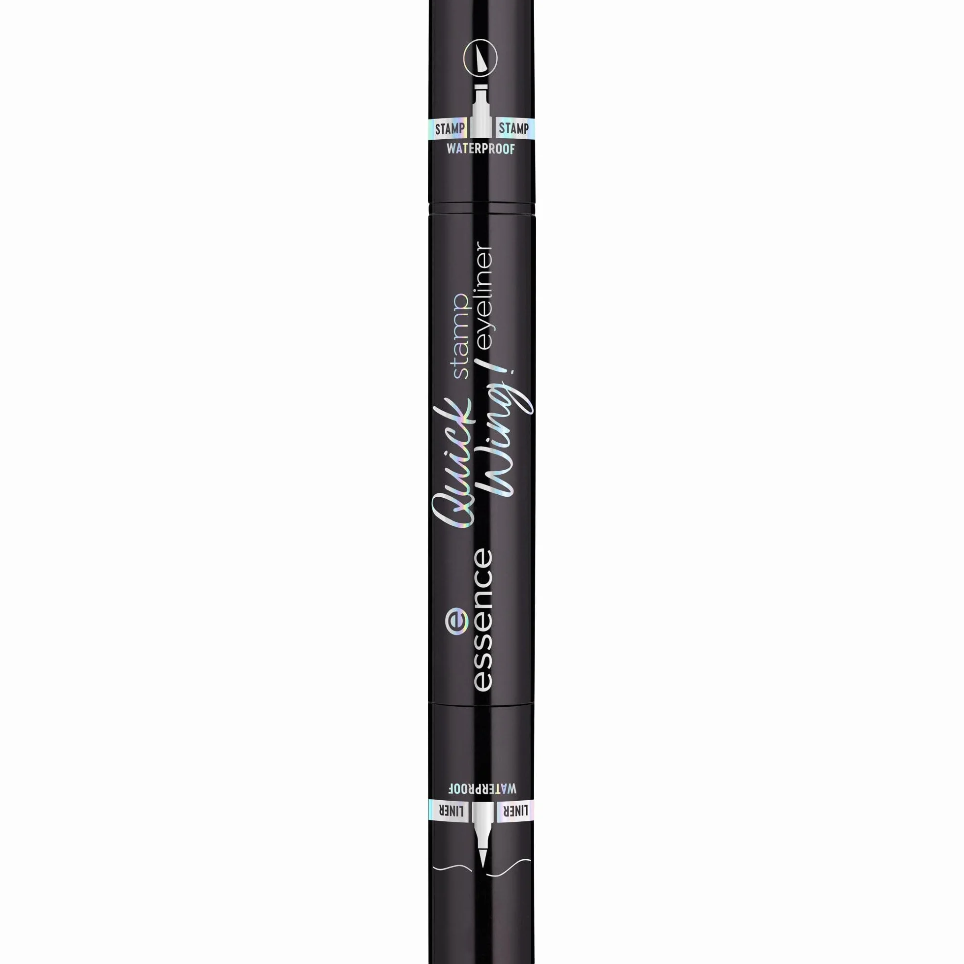 essence Eyeliner w stamplu Quick Wing!, długotrwały, wyraźny wynik, mocno napigmentowana/y, intensywny, intensywny kolor (3.5ml)