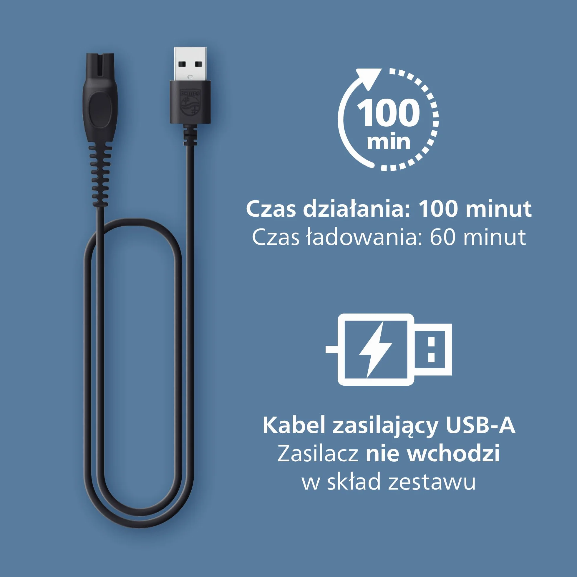 Trymer do brody Philips z serii 7000 – samoostrzące się metalowe ostrza, 40 ustawień, technologia BeardSense, zbiornik na włosy, 100% wodoodporności, szeroki trymer, model BT7670/15